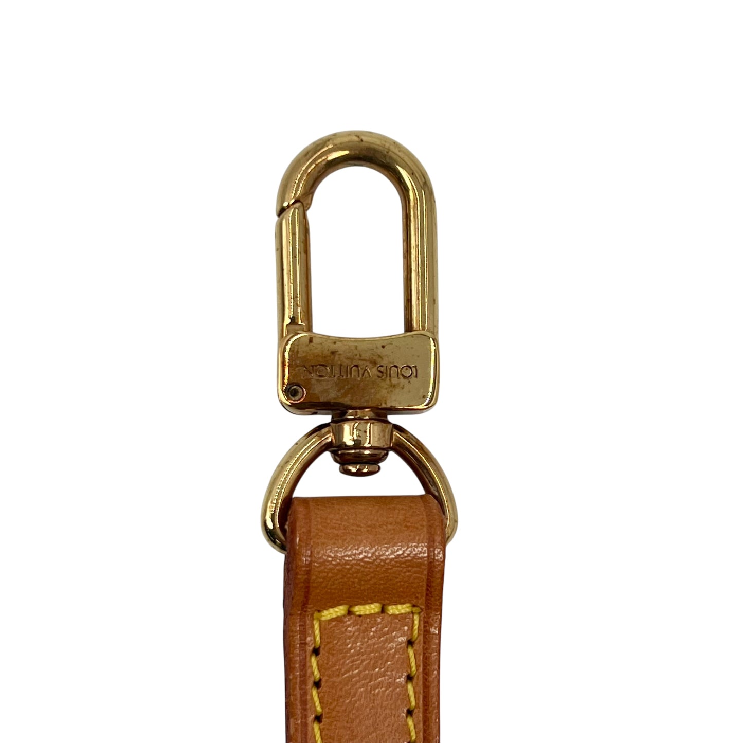 Louis Vuitton Brown Cowhide Leather Strap
