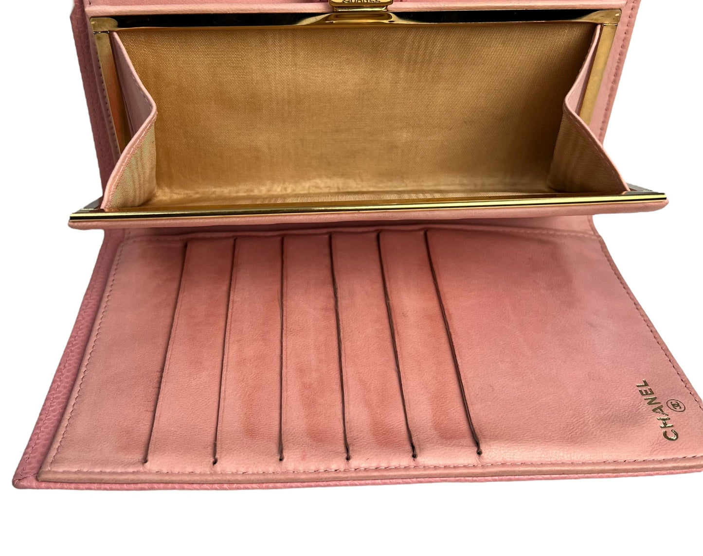 CHANEL Pink Coco Long Wallet