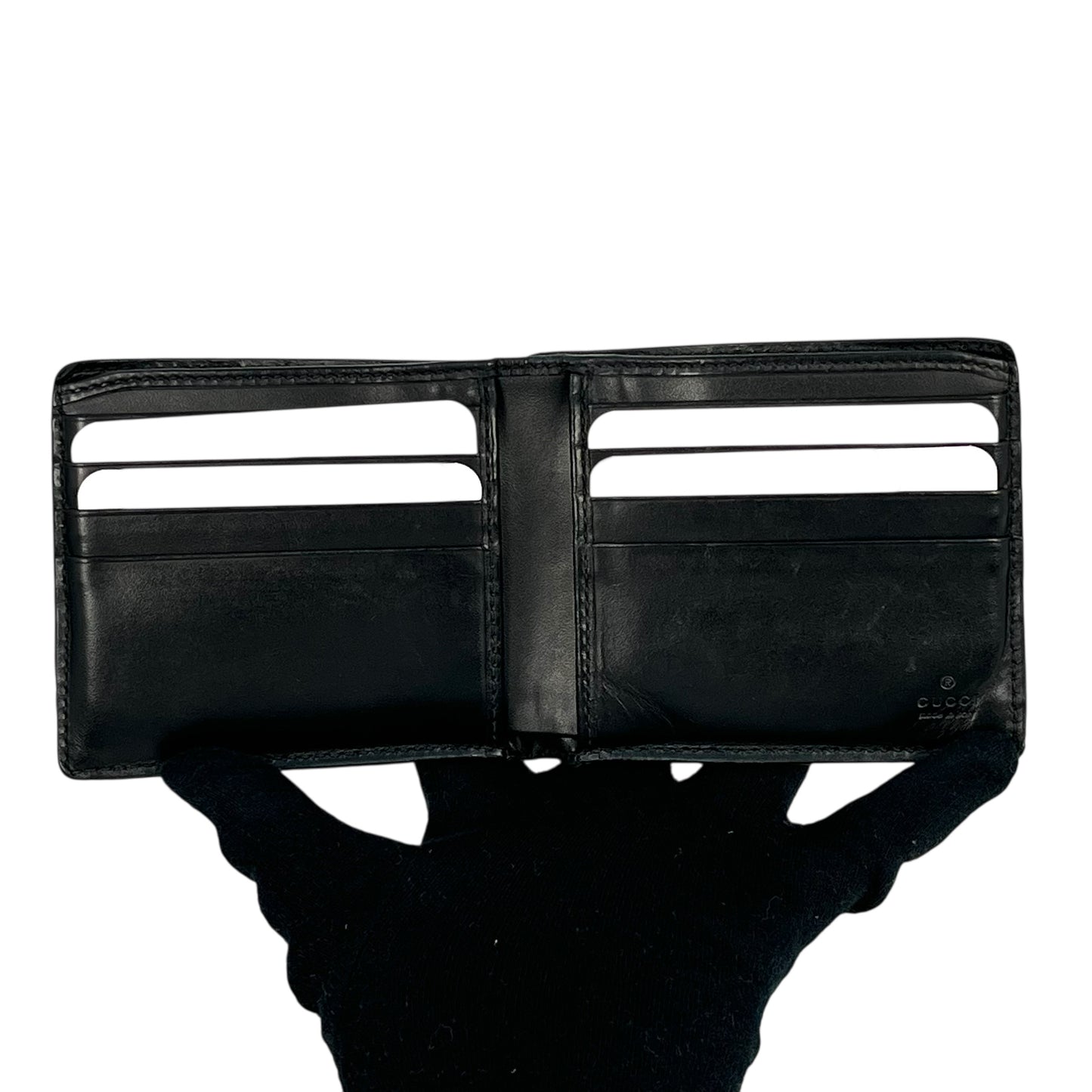 GUCCI Guccissima Bi-fold wallet