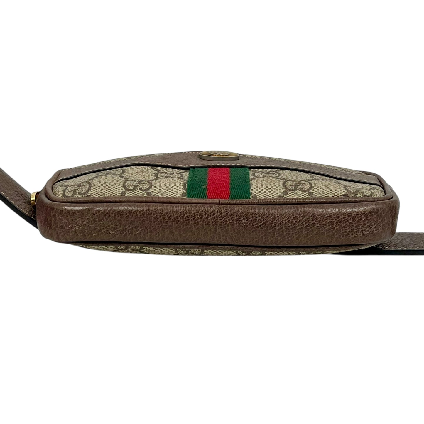 GUCCI GG Supreme Body Bag - Brown
