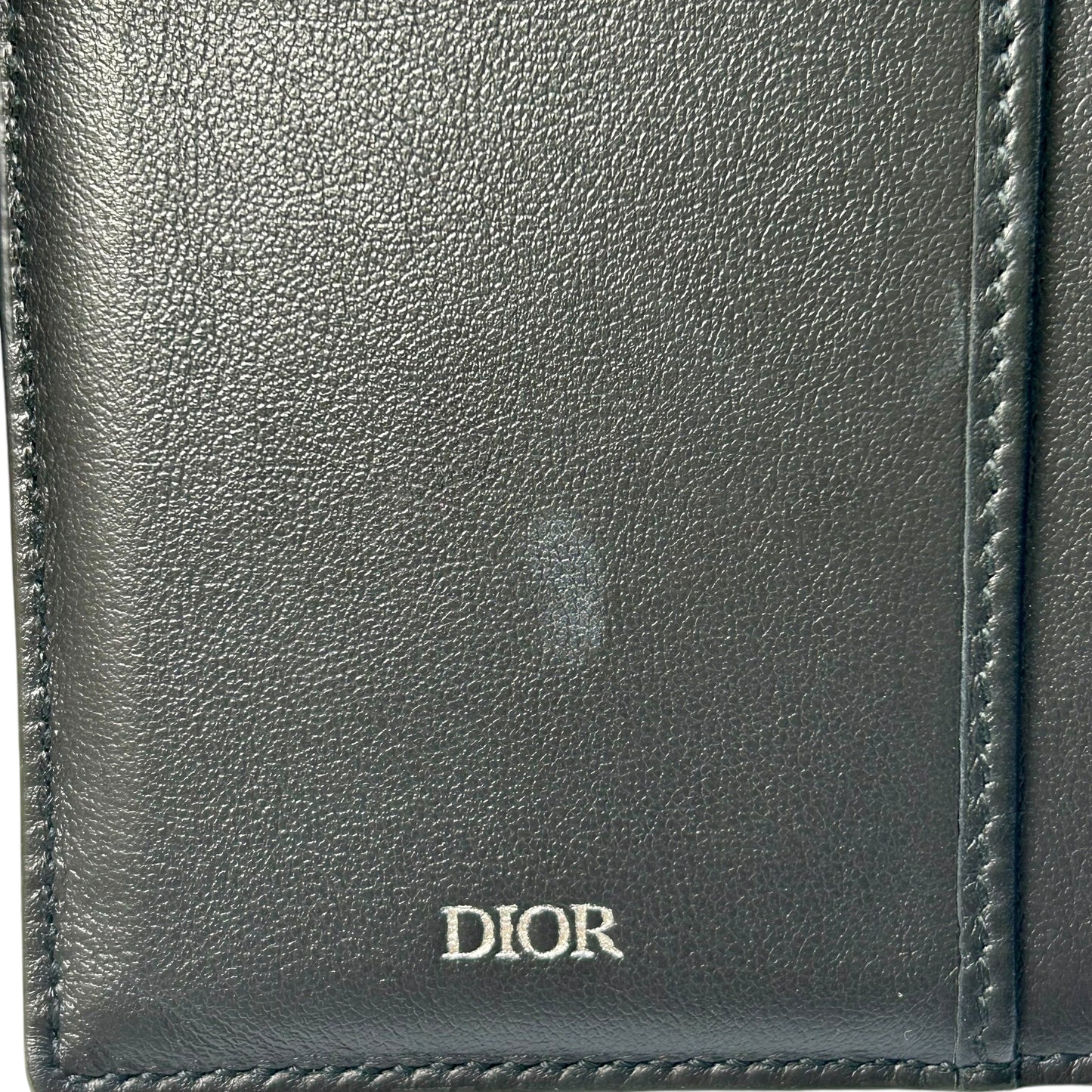 Dior Oblique Vertical Long Wallet - Black