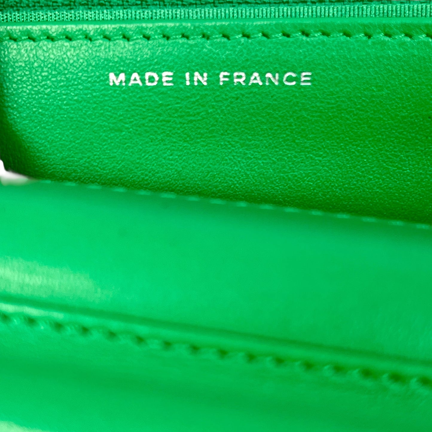 CHANEL Boy Chanel Chain Wallet Shoulder Bag - Green