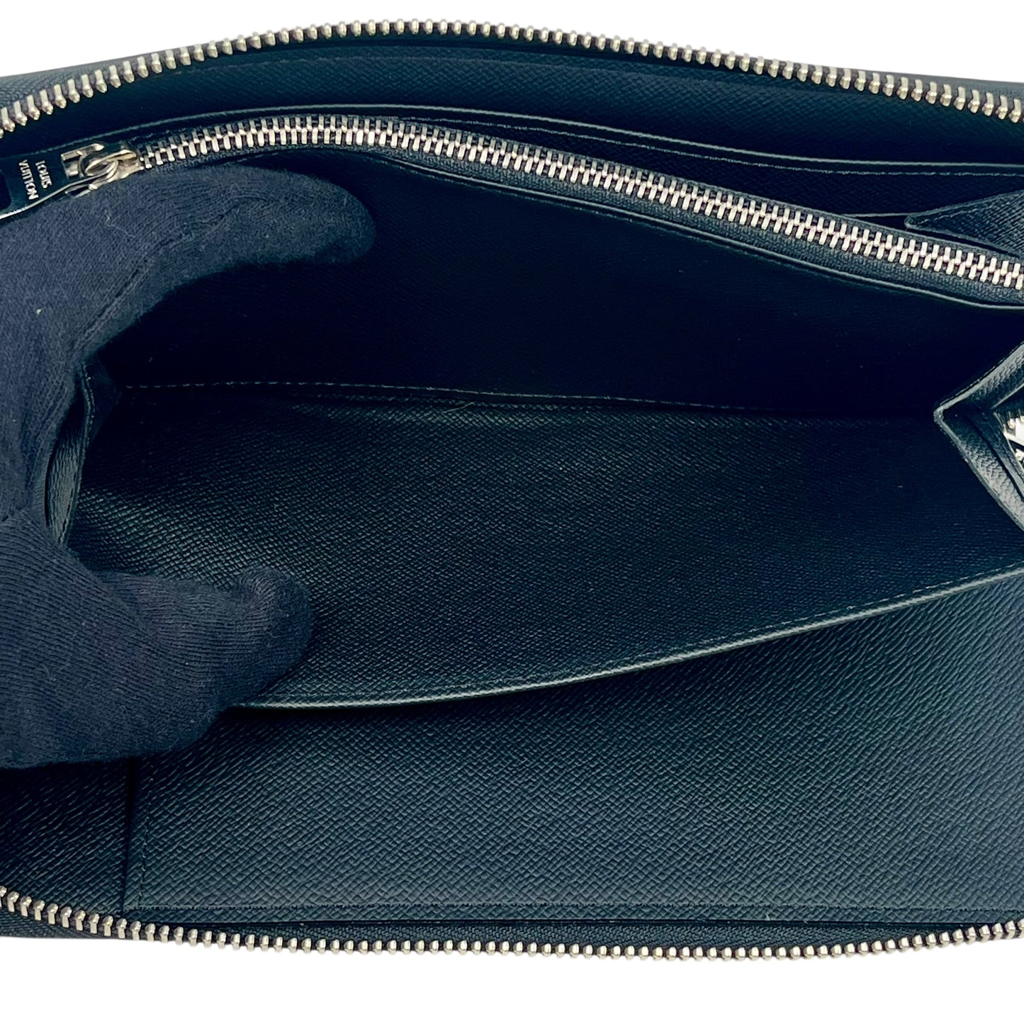 Louis Vuitton Damier Gra Phite Zippy Organizer Long Wallet - Black - CA0148