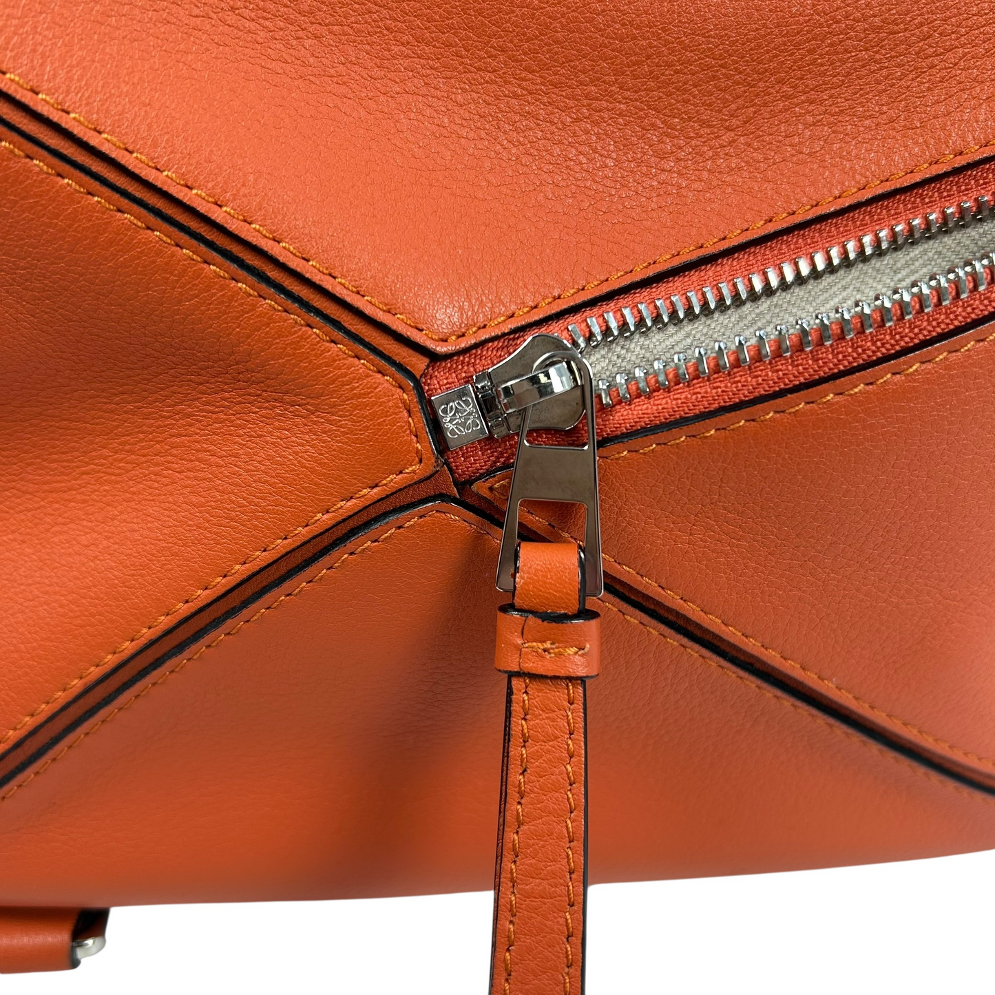 LOEWE Puzzle Bag Small Orange Hand Bag Shoulder Bag