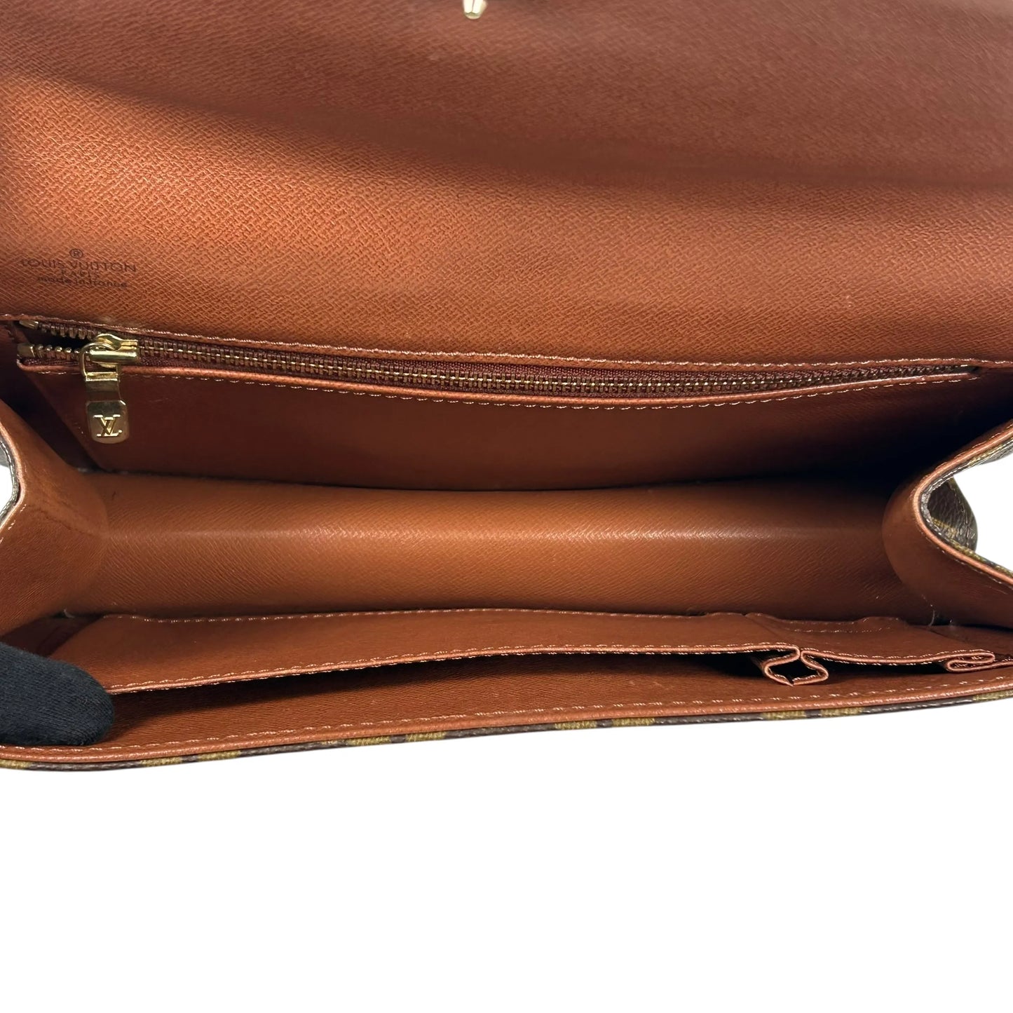 Louis Vuitton Monogram Pochette Dame Clutch Bag - Brown
