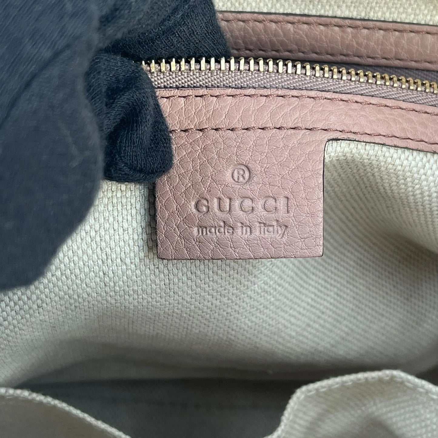 GUCCI Soho Interloking Tote Bag Shoulder Bag - Pink