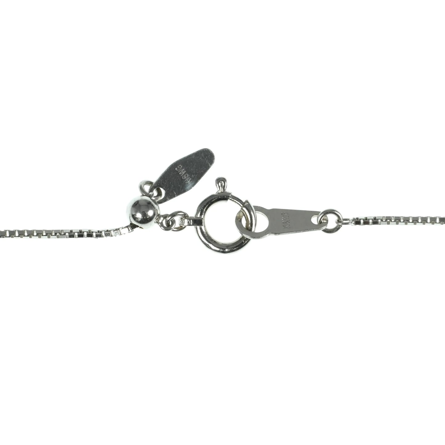 K18 White Gold Diamond Necklace