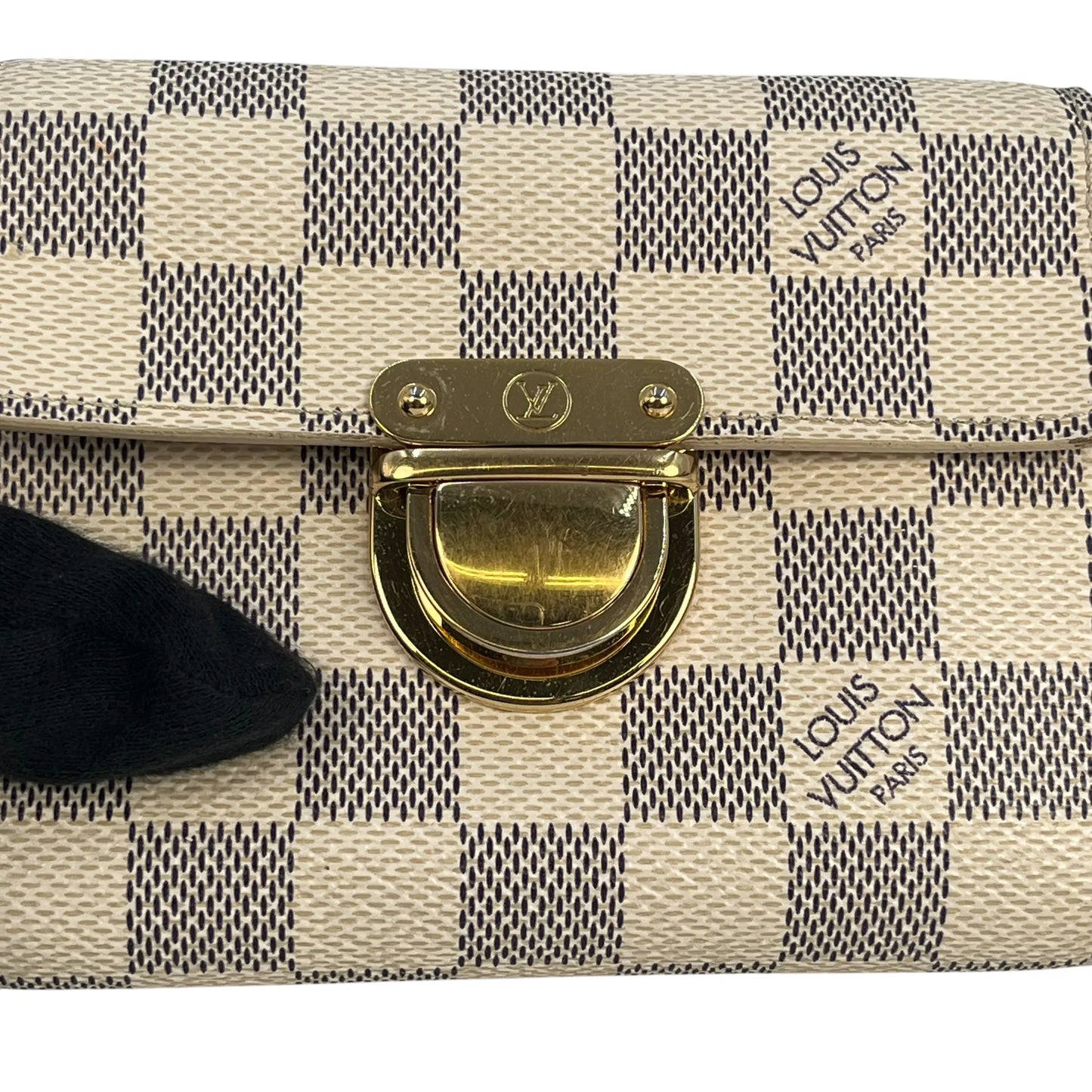 Louis Vuitton Damier Portefeuille Koala Compact Wallet - White