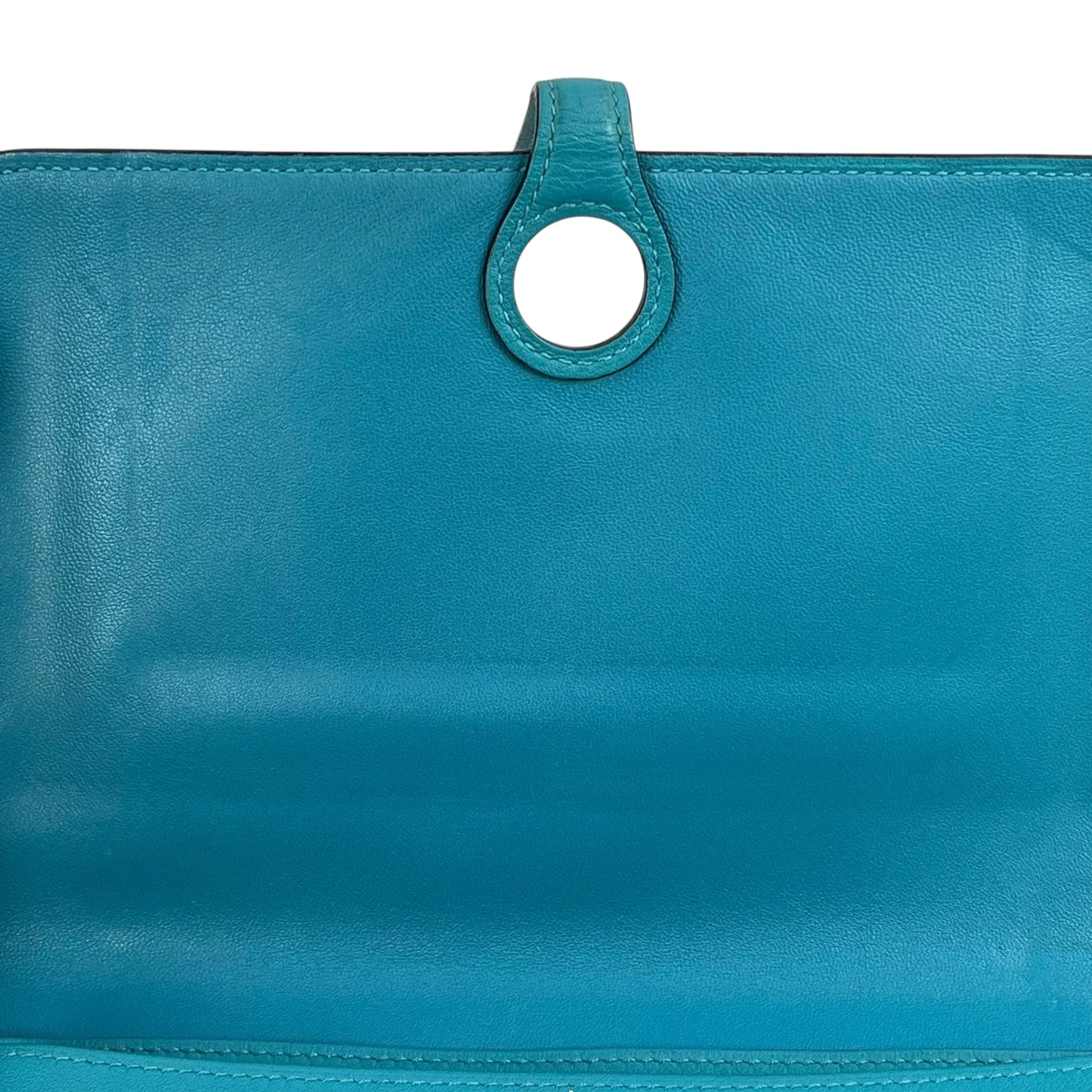 Hermes Dogon GM Bi-Fold Long Wallet - Turquoise