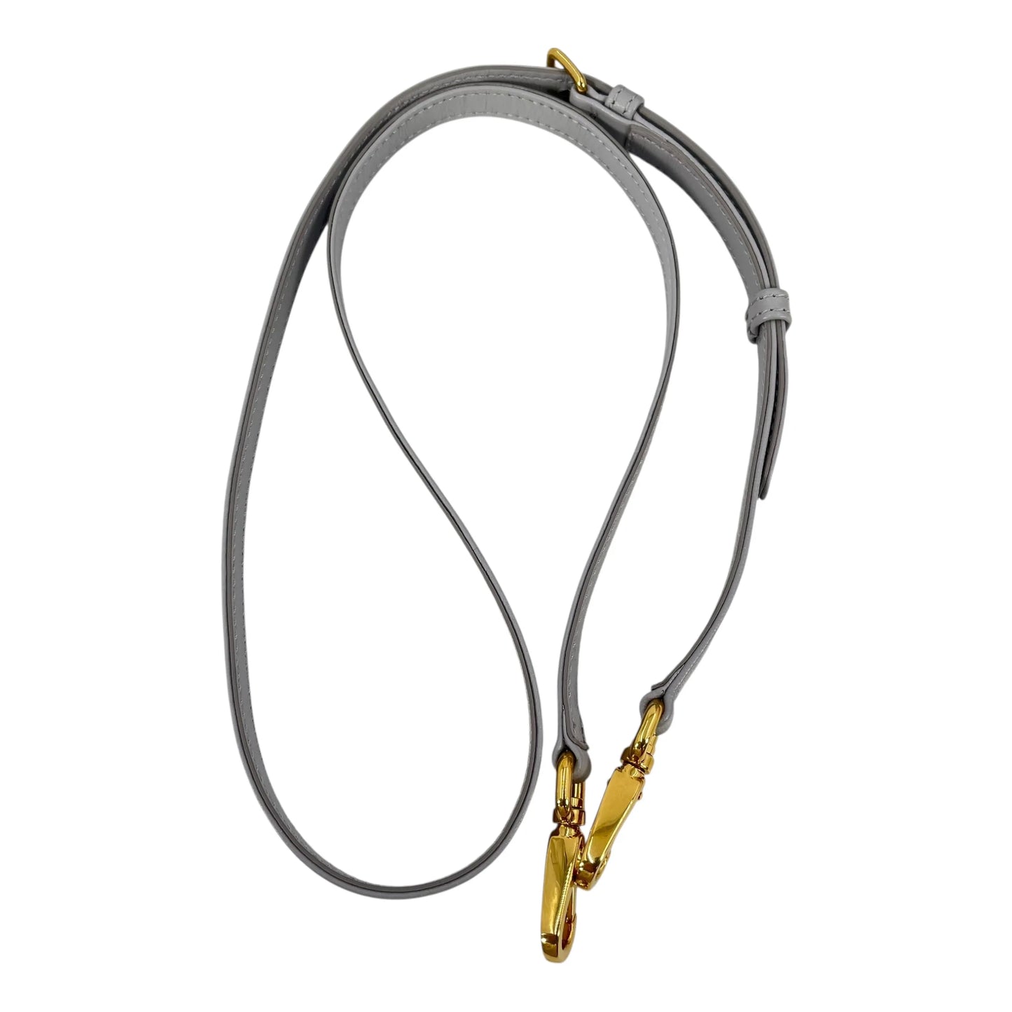 Miu Miu Materasse Nappa Leather Hand Bag - Gray