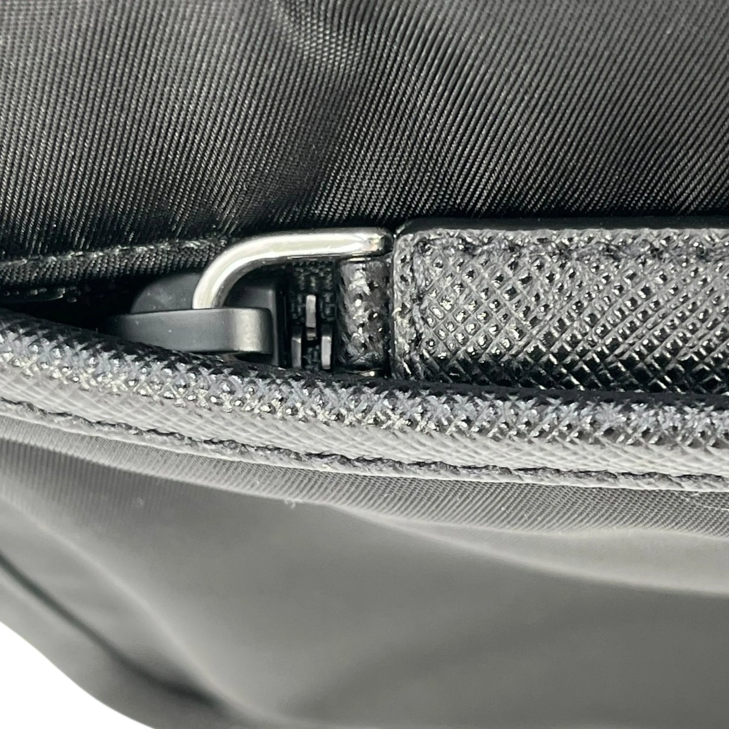 PRADA Re-Nylon Shoulder Bag with Pouch - Black