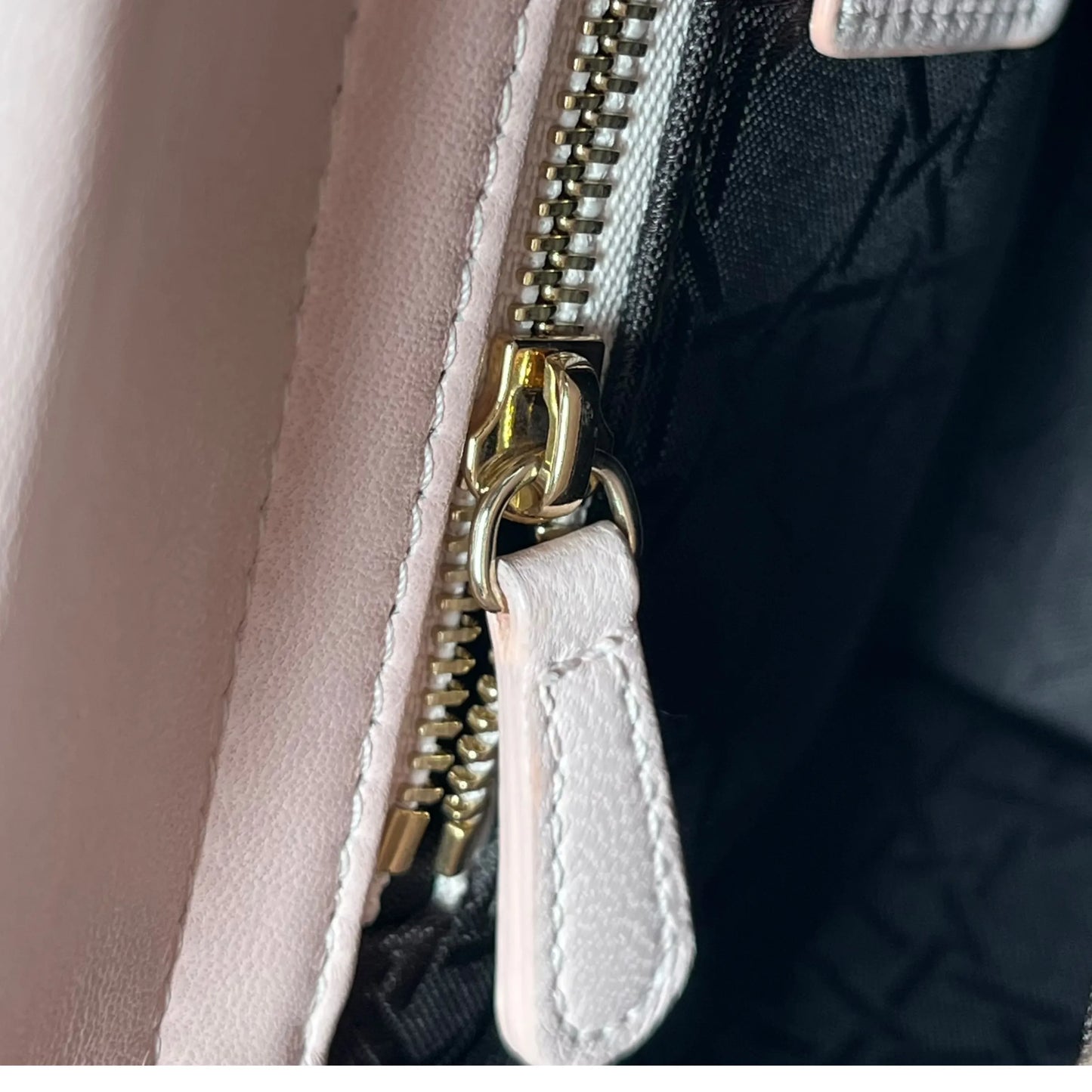 Dior Small Lady Dior My ABCDior Leather Hand Bag - Pink