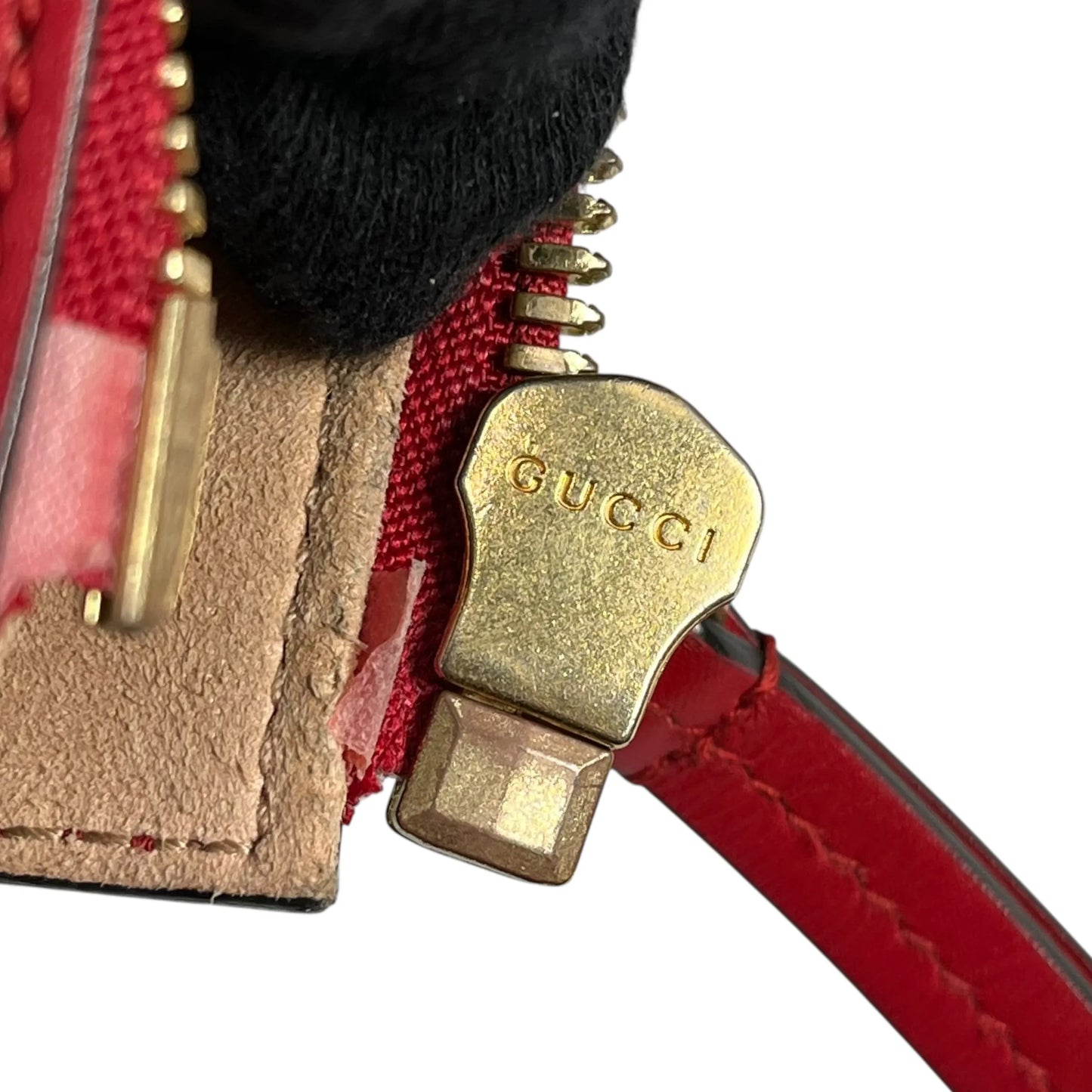 GUCCI GG Blooms GG Supreme Canvas Tote Bag - Red