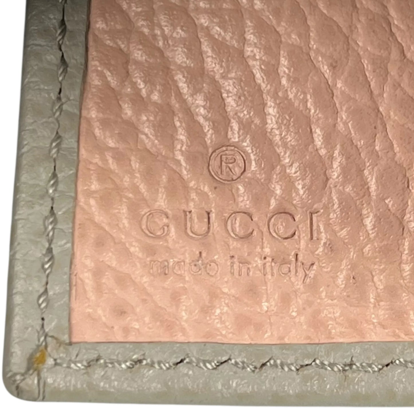GUCCI Double G Compact Wallet - Gray