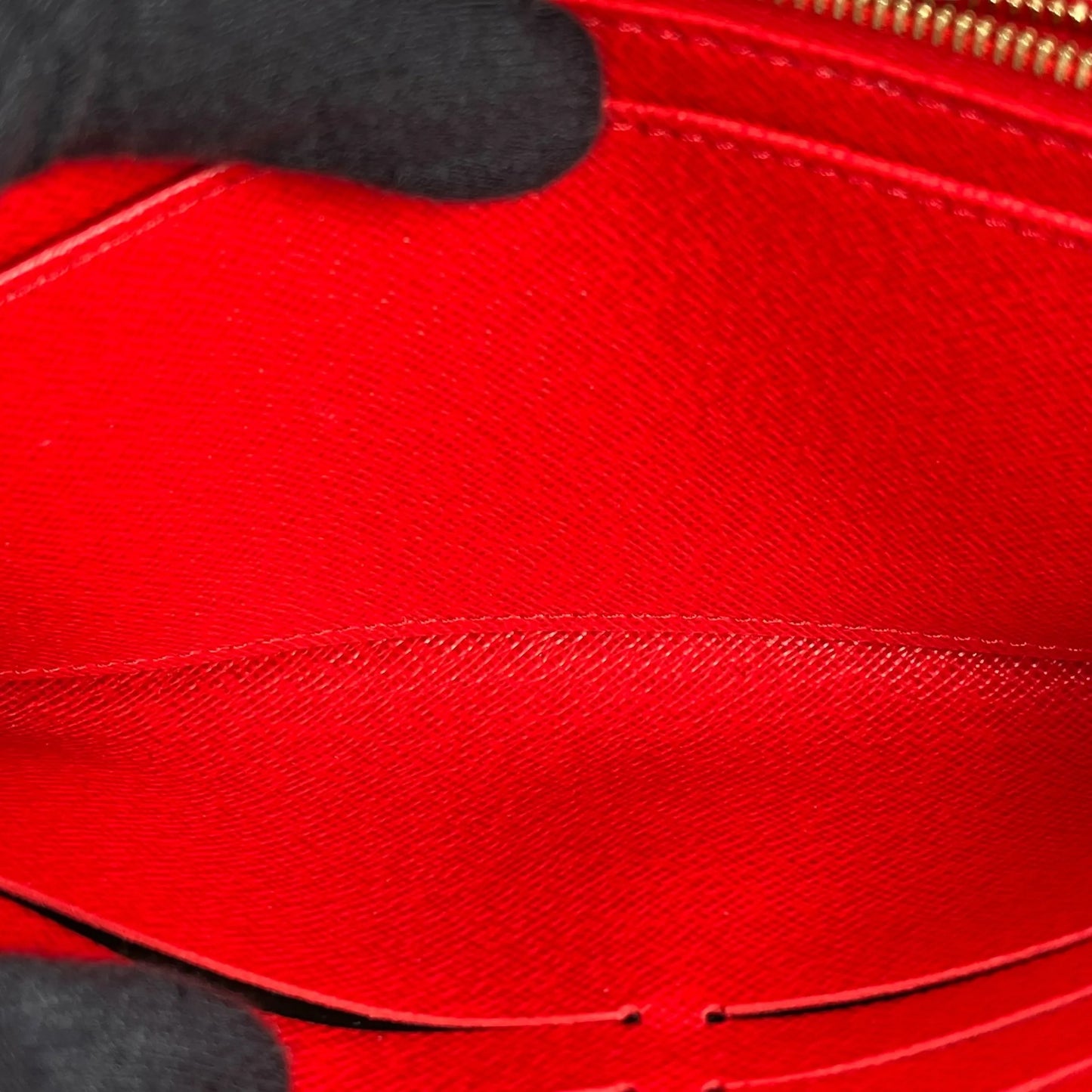 Louis Vuitton Monogram Portefeuille Salah Long Wallet - Brown × Red - 35056