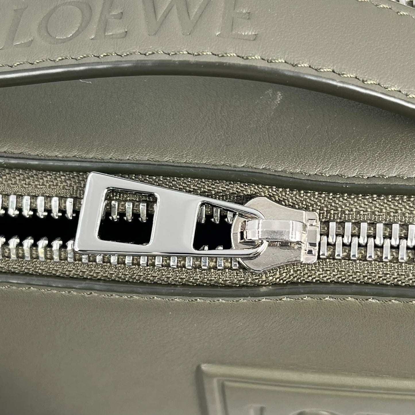 LOEWE Mini Camera Cross Body Bag Shoulder Bag - Khaki