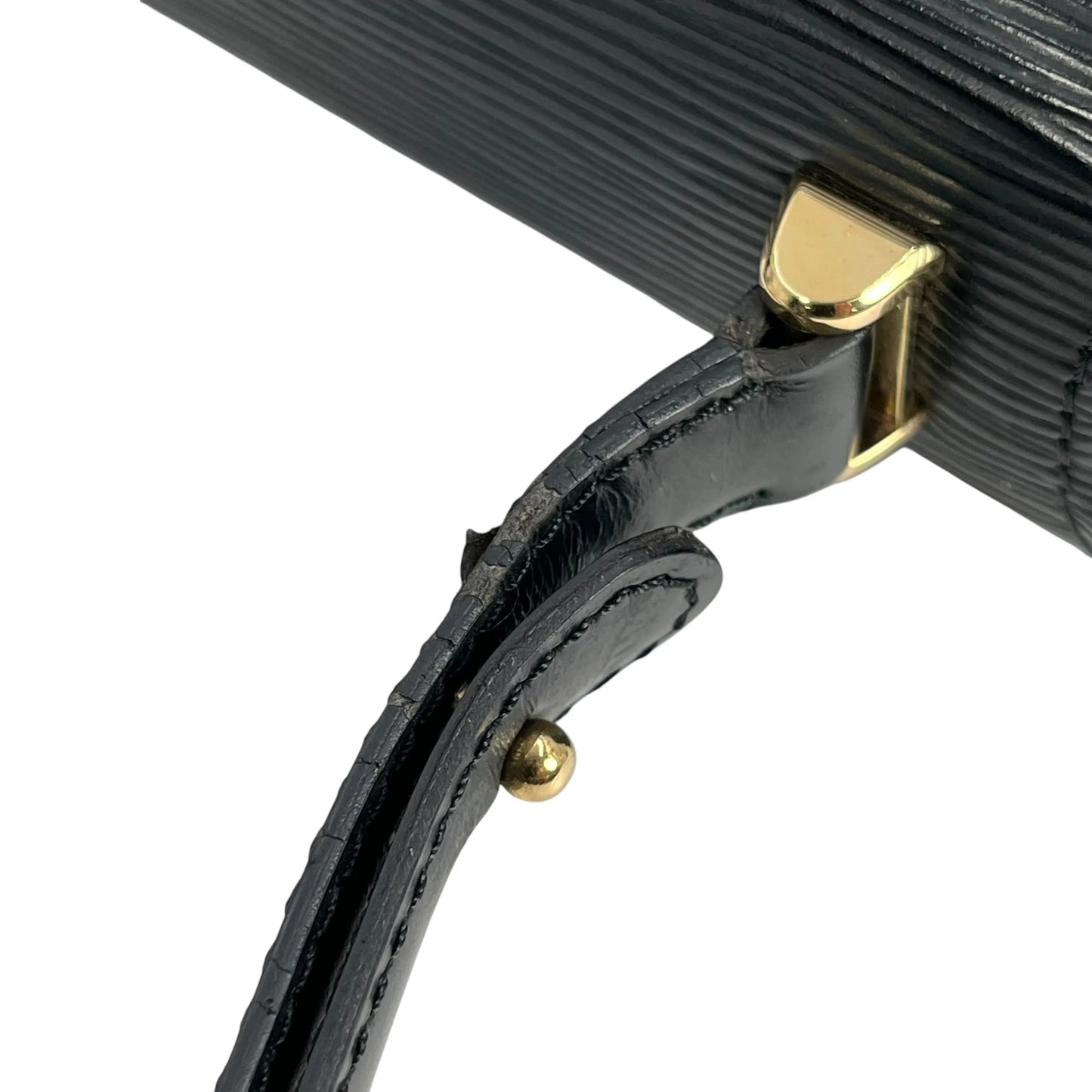 Louis Vuitton Tlisitt Epi Leather Shoulder Bag - Black
