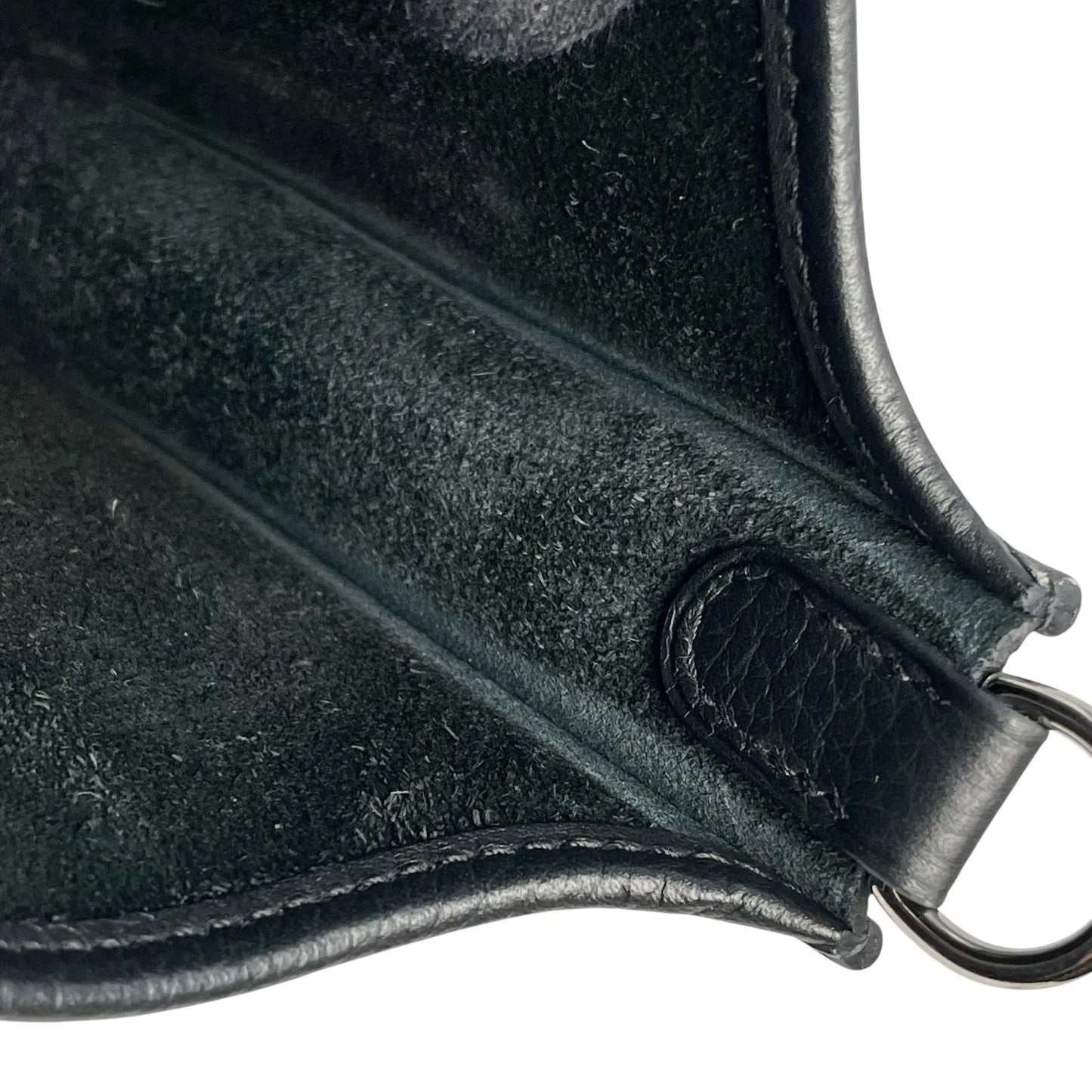 HERMES Evelyne TPM Taurillon Shoulder Bag - Black