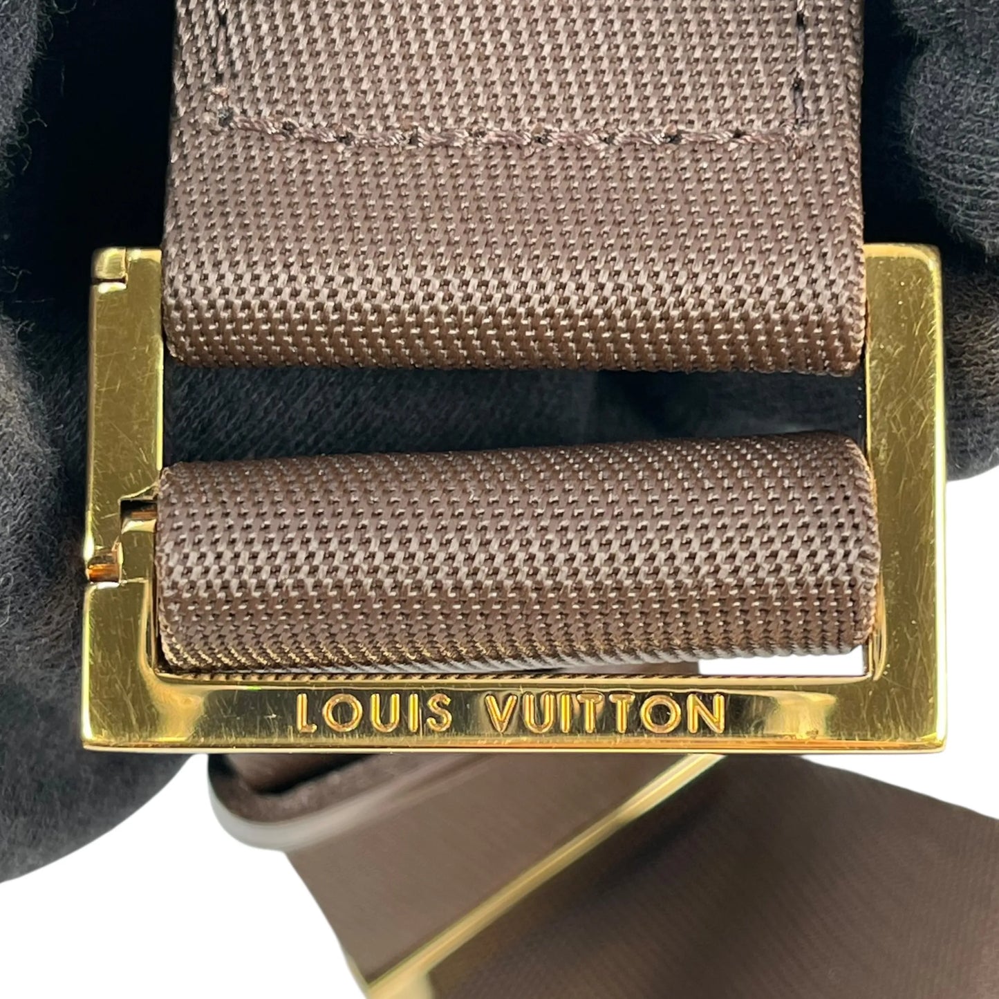 LOUIS VUITTON Geronimos Damier Ebene Waist Bag Body Bag - Brown