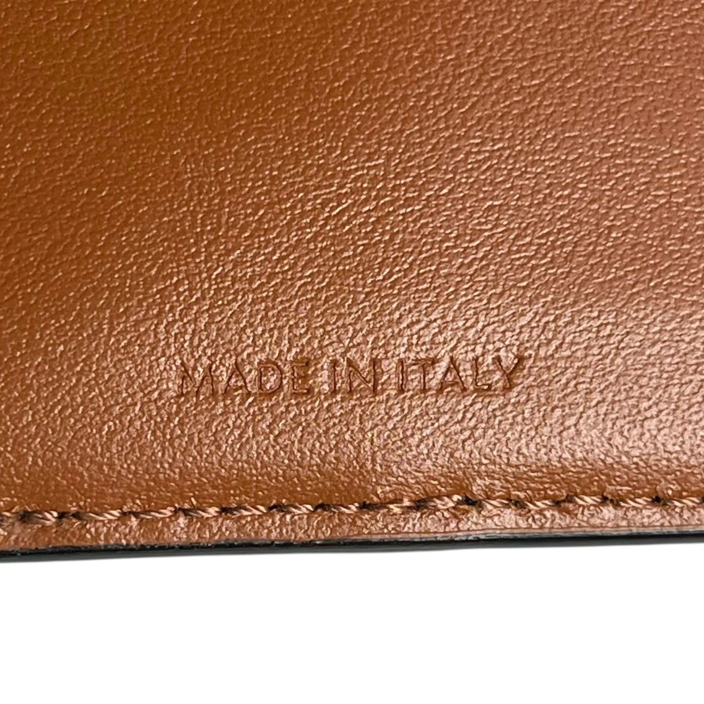 CELINE Triomphe Canvas Compact Wallet - Darkbrown