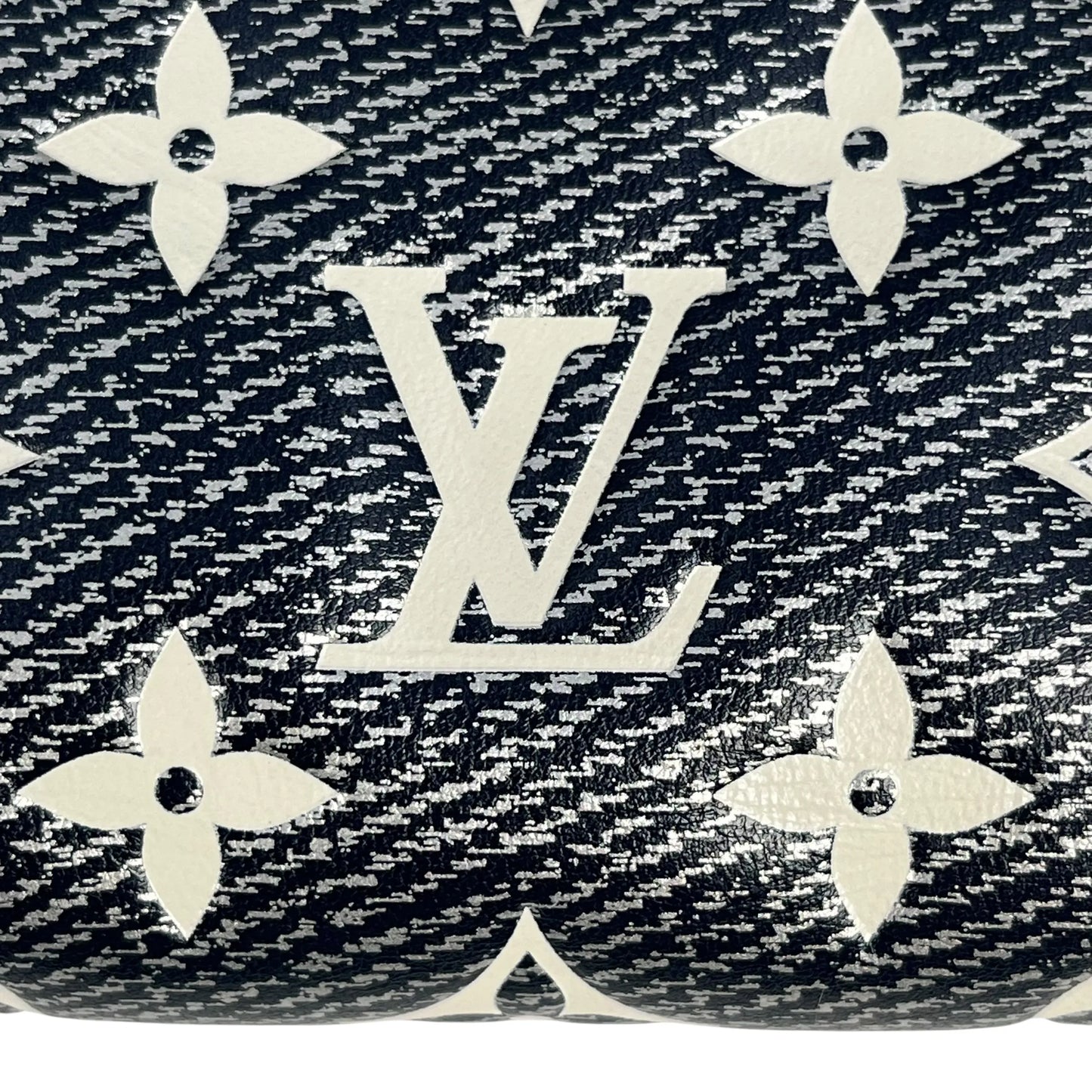 LOUIS VUITTON Portefeuille Lou Monogram Compact Wallet - Navy