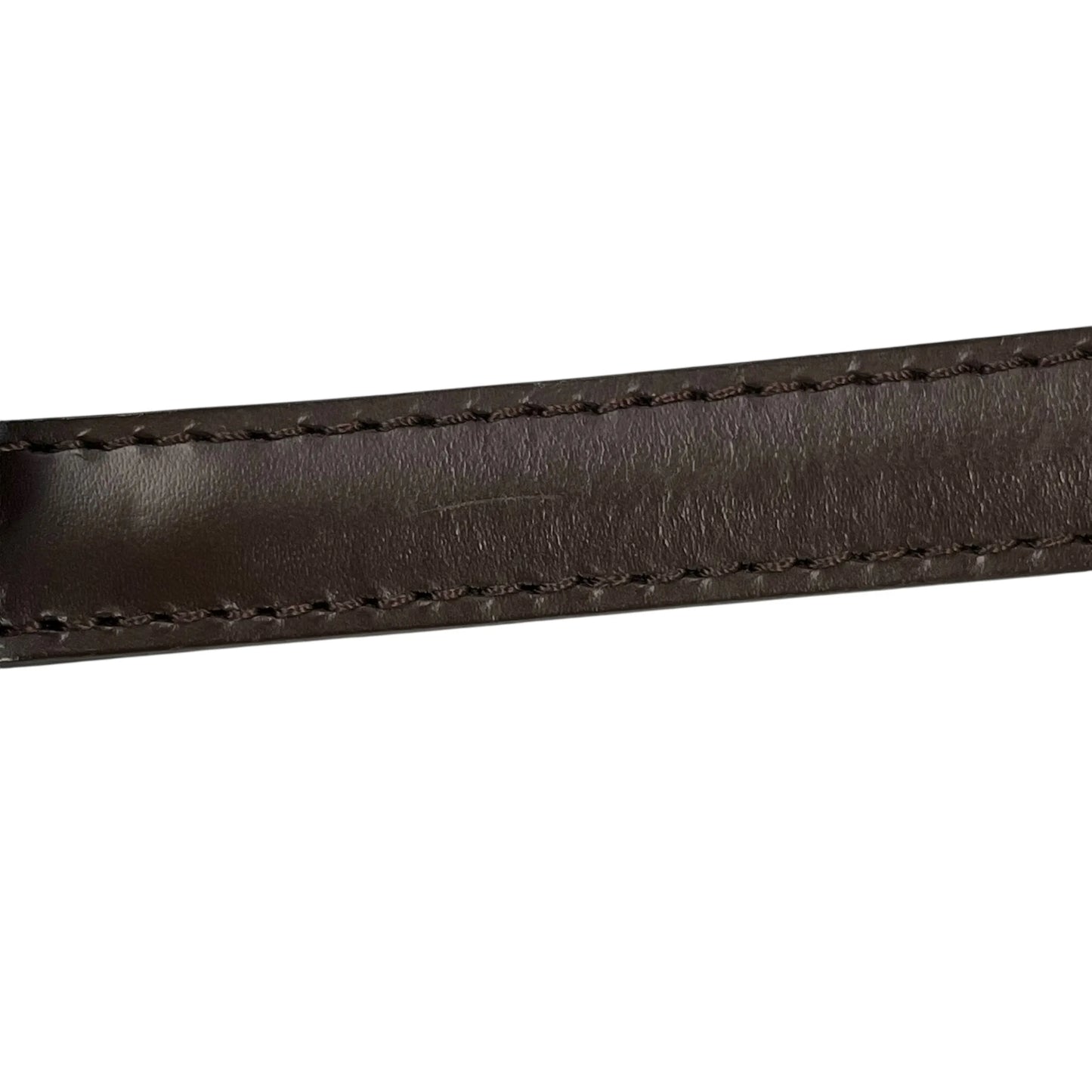 LOUIS VUITTON Leather Shoulder Strap - Darkbrown - 34941