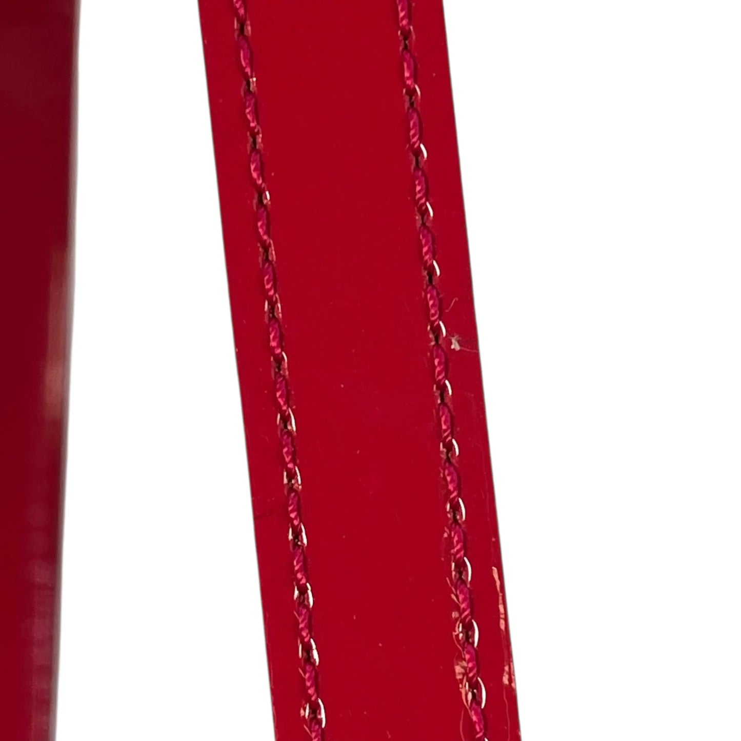LOUIS VUITTON Vernis Shoulder Strap - Red