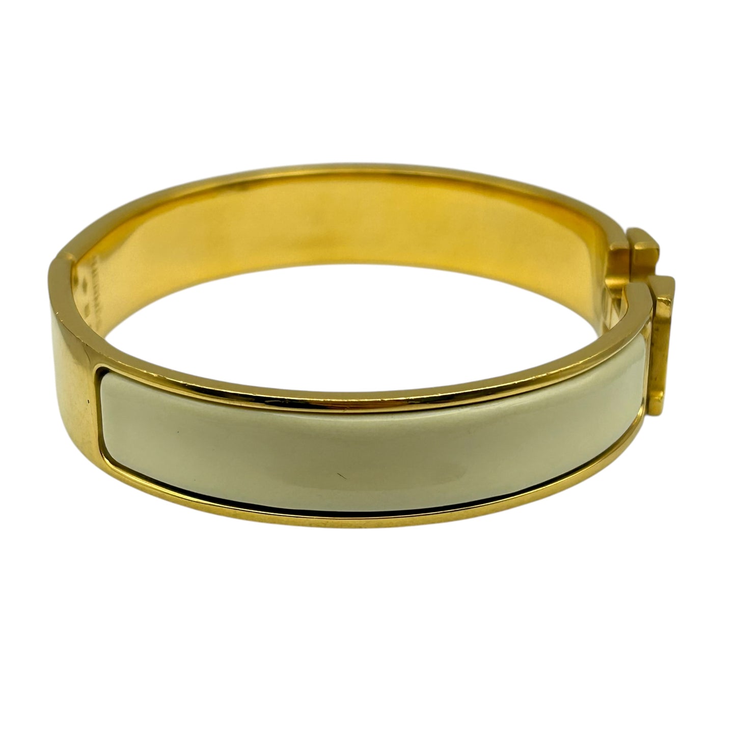 HERMES Clic H Enamel Bracelet PM GP