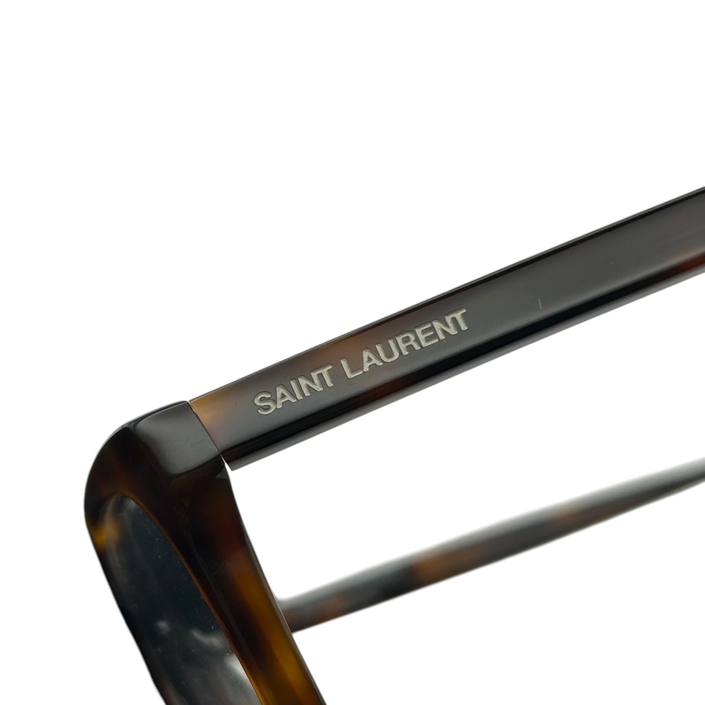 SAINT LAURENT Brown Sunglasses
