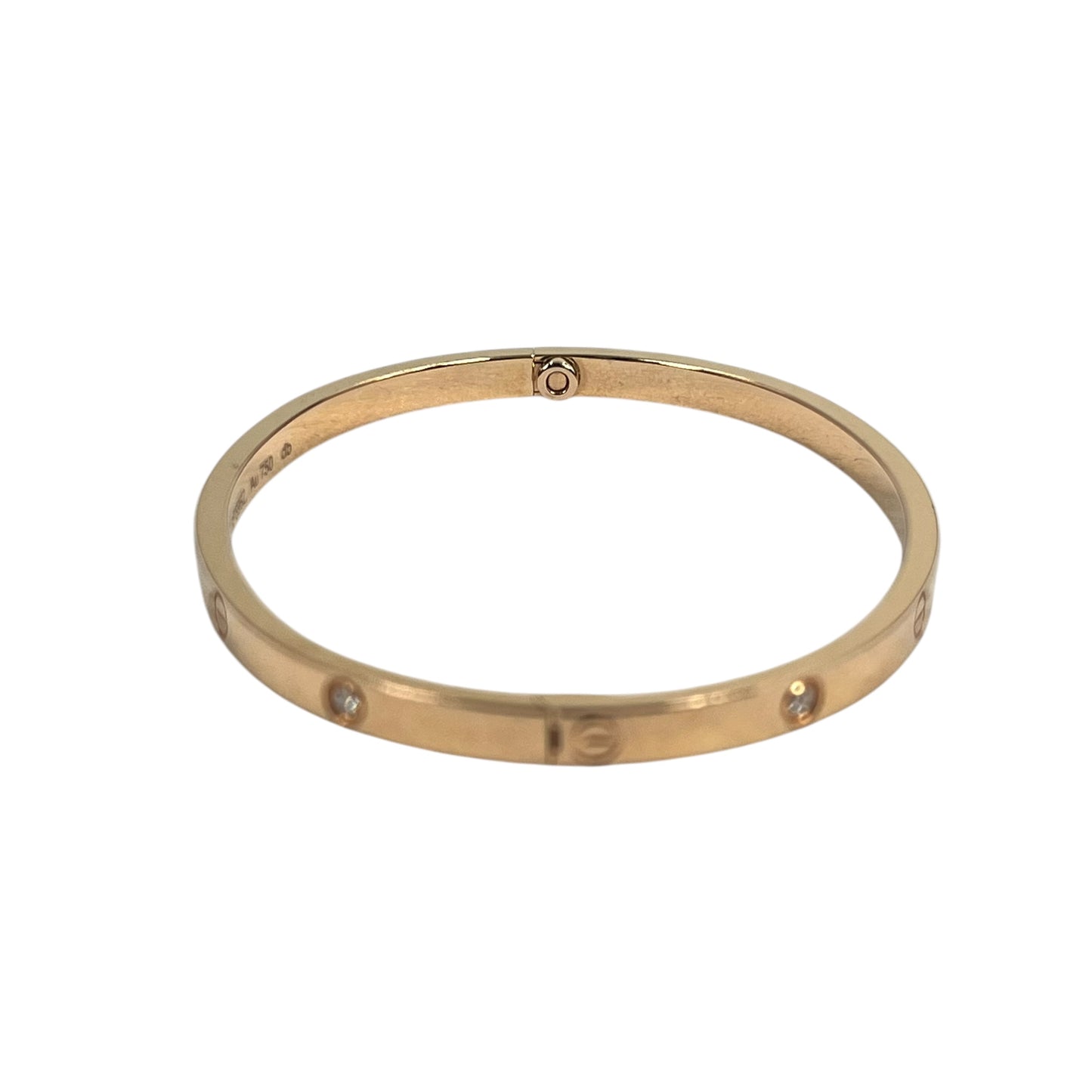 Cartier Half Diamond Love Bracelet