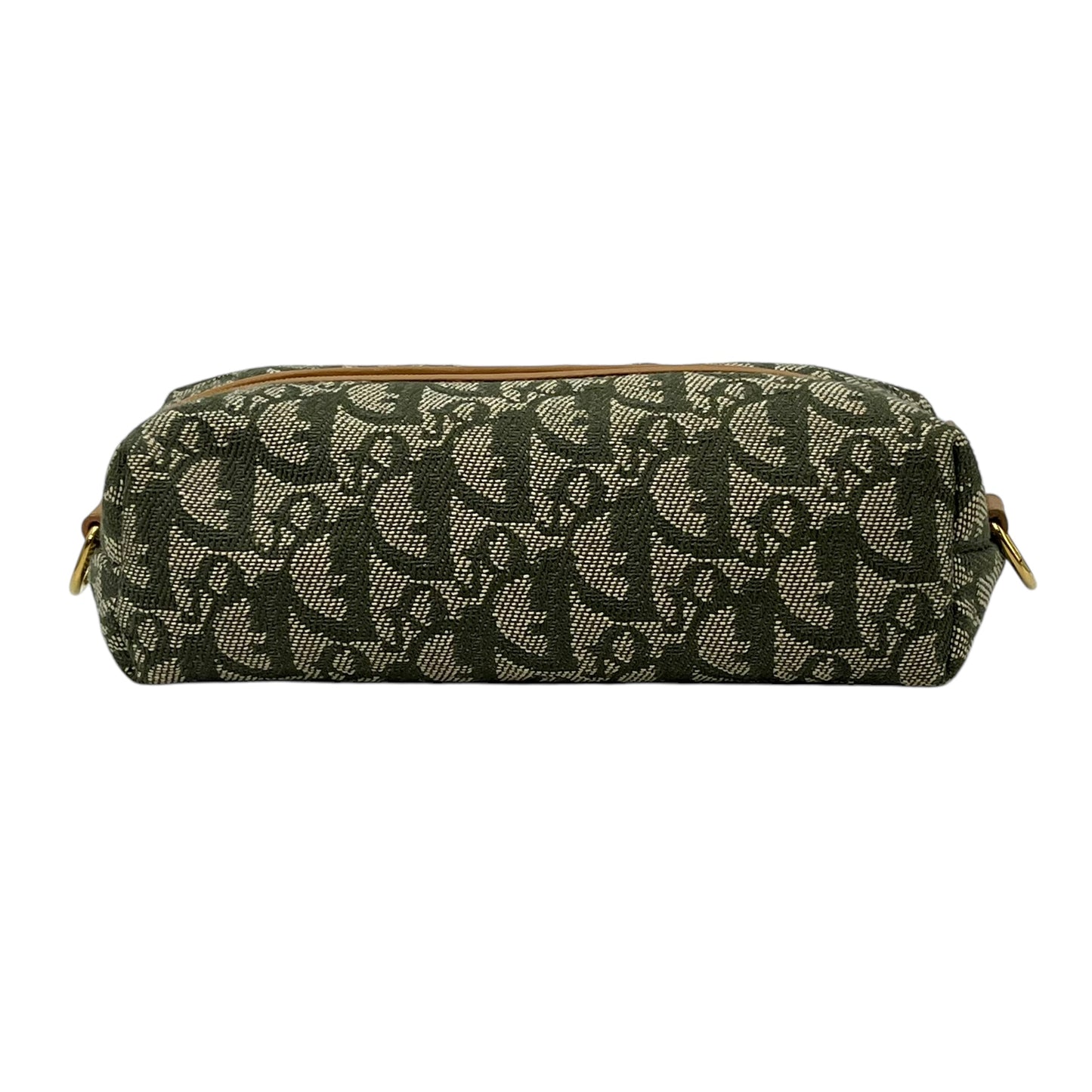Dior Trotter Canvas Pouch Olive Green