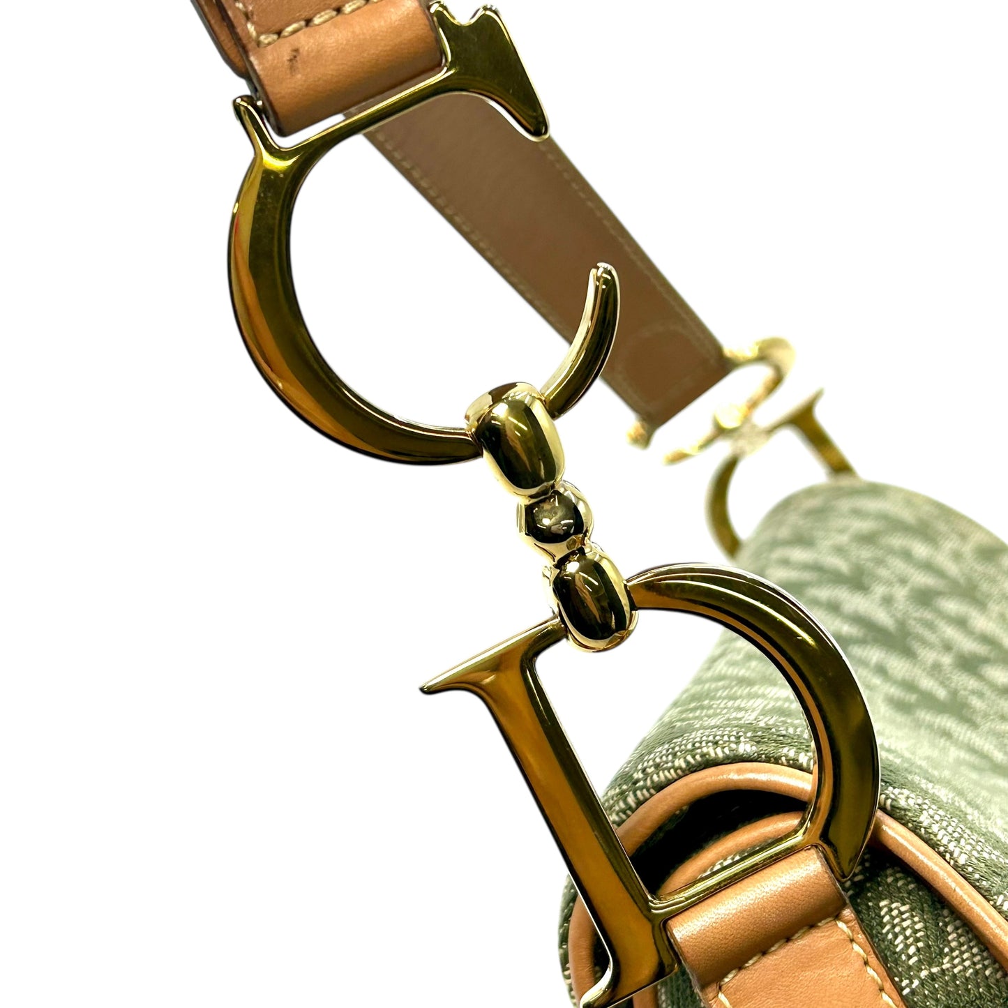 Dior Saddle Trotte canvas Shoulder Bag