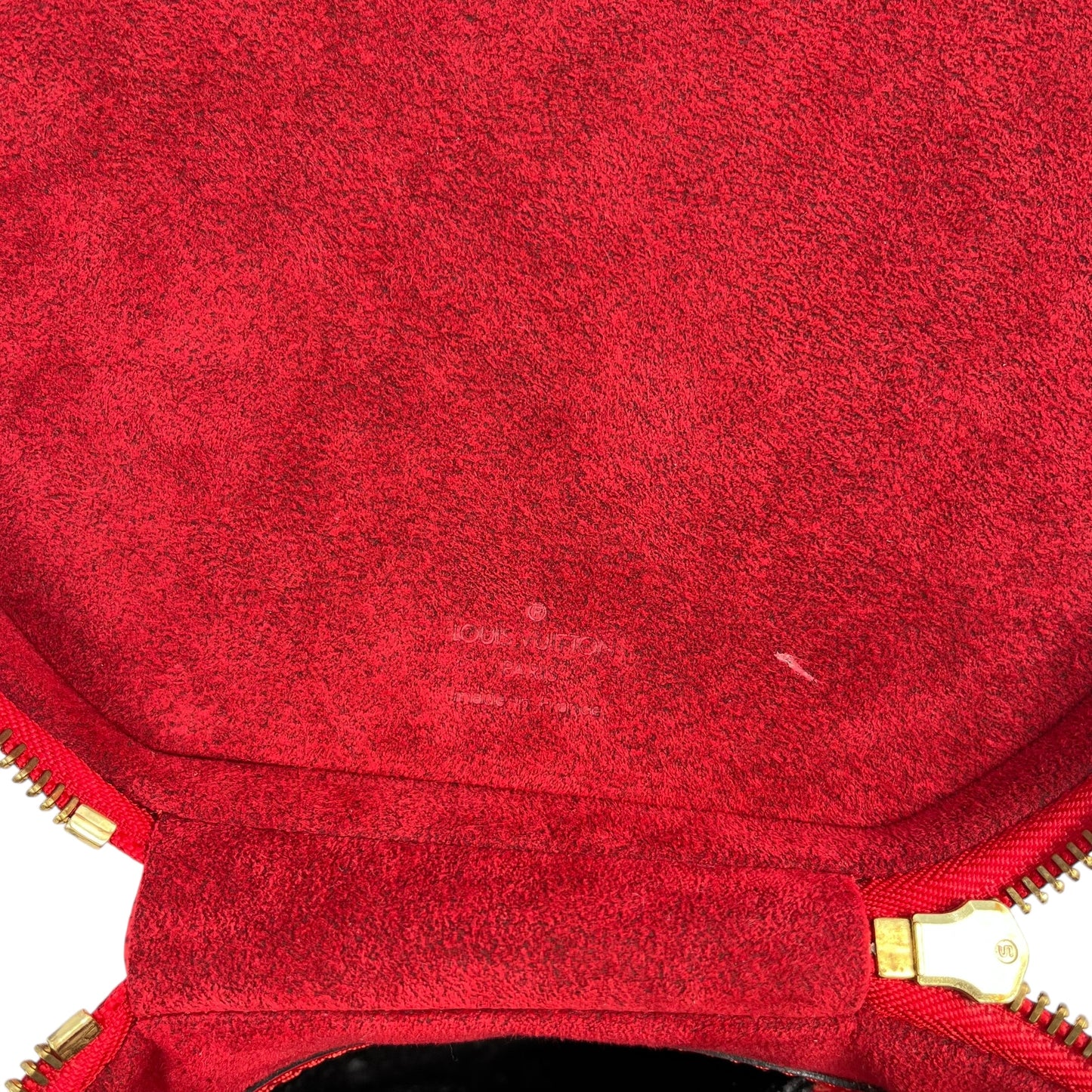Louis Vuitton Epi Cannes Vanity Hand Bag - Red