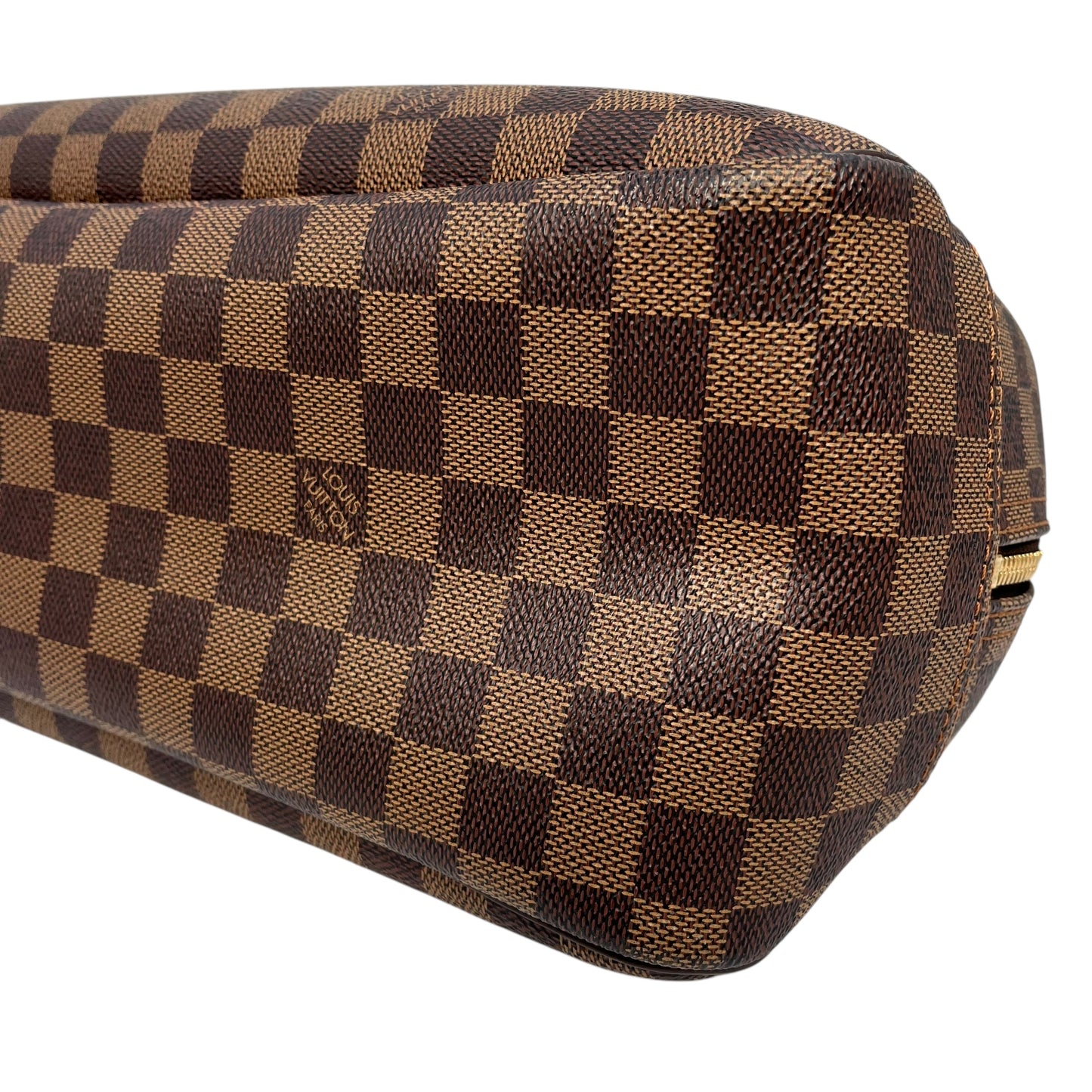 Louis Vuitton Damier Deauville Bowling Vanity Hand Bag