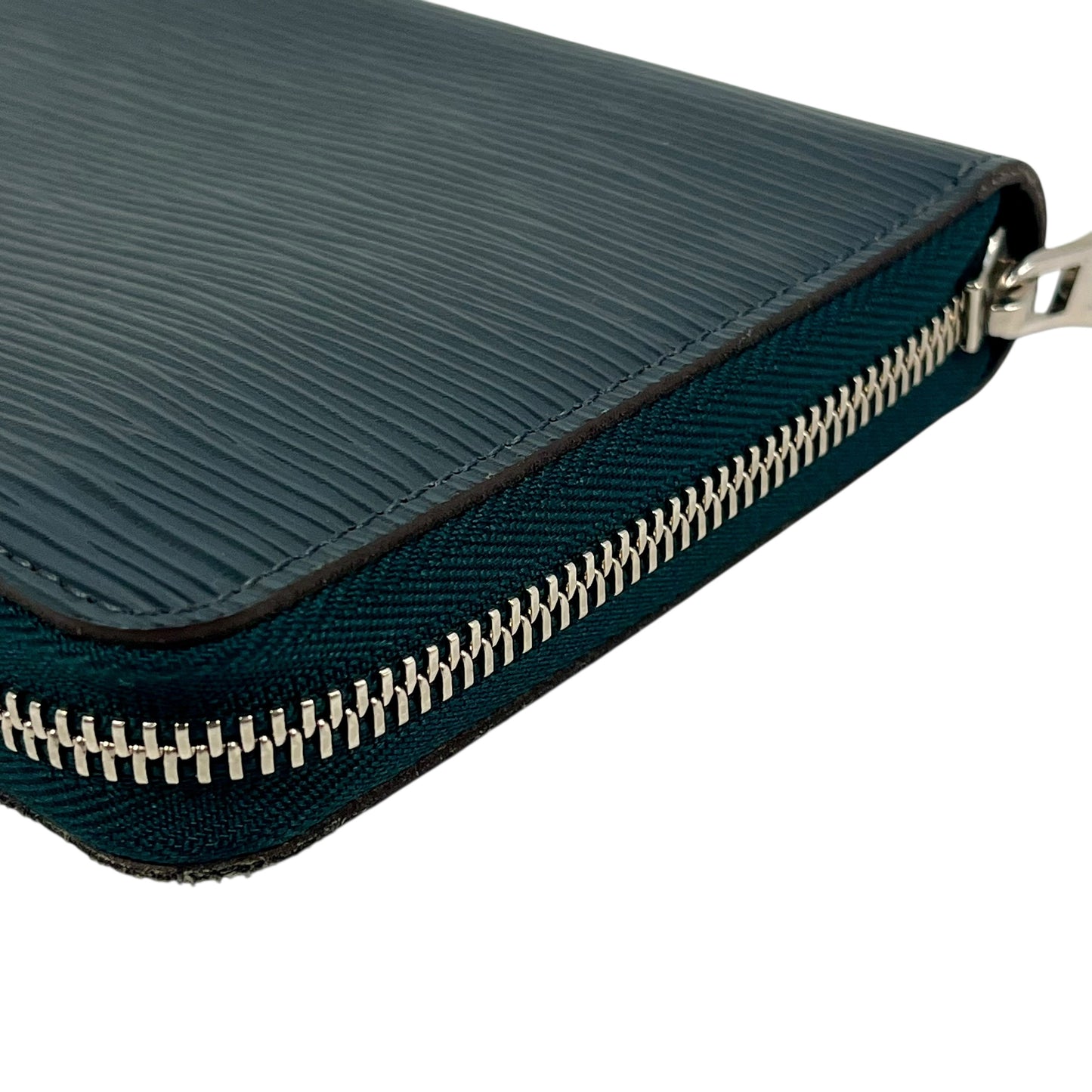 Louis Vuitton Epi Zippy Organizer Long Wallet - Black Blue