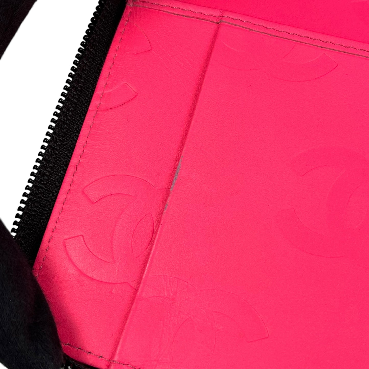 CHANEL CambonLine Long Wallet - Black