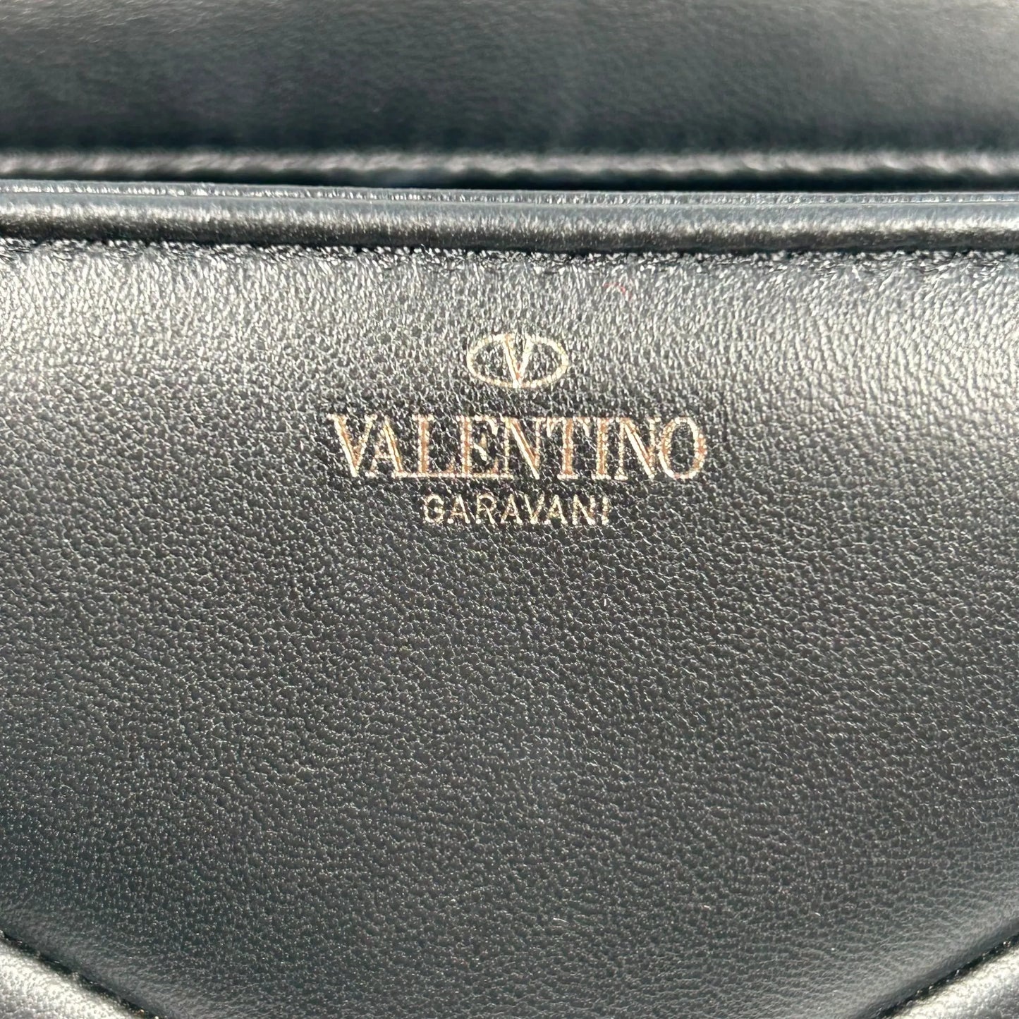 VALENTINO Garavani One Stud Hand Bag Shoulder Bag - Black