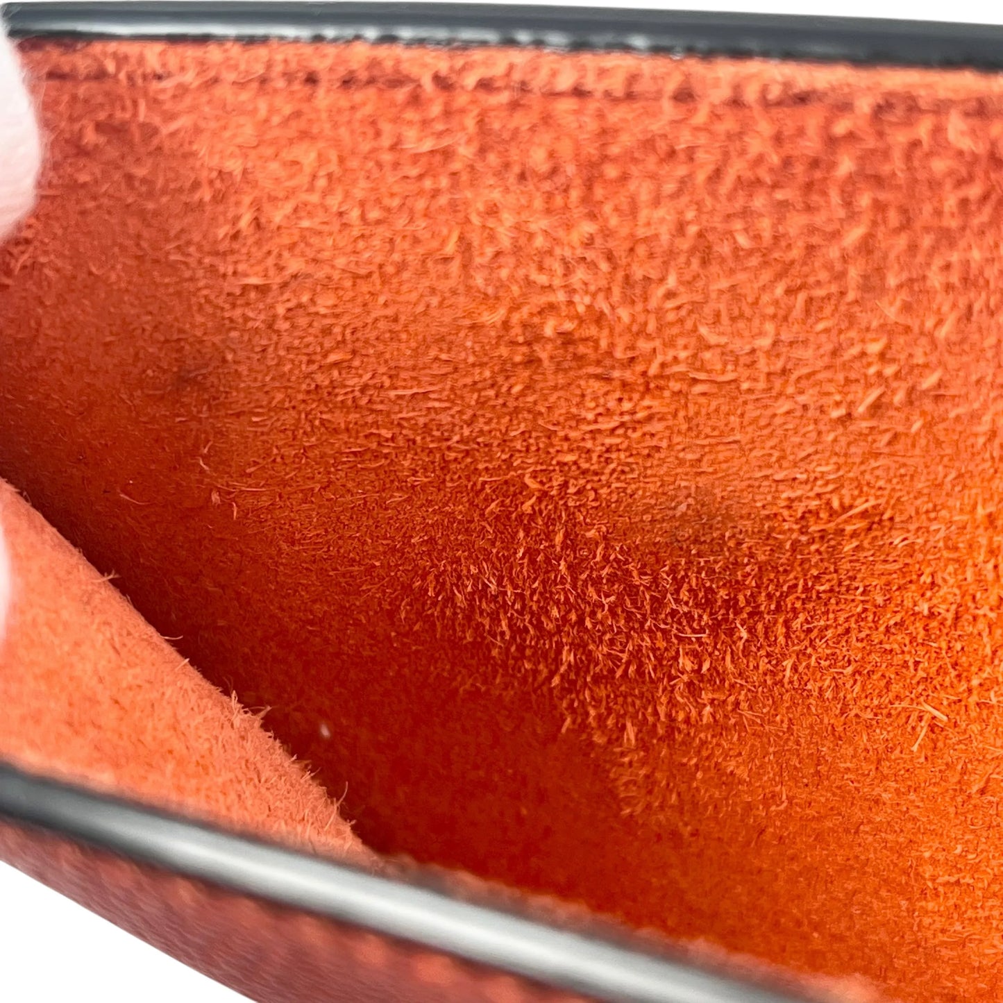 GUCCI GG Logo Embossed Compact Wallet - Orange