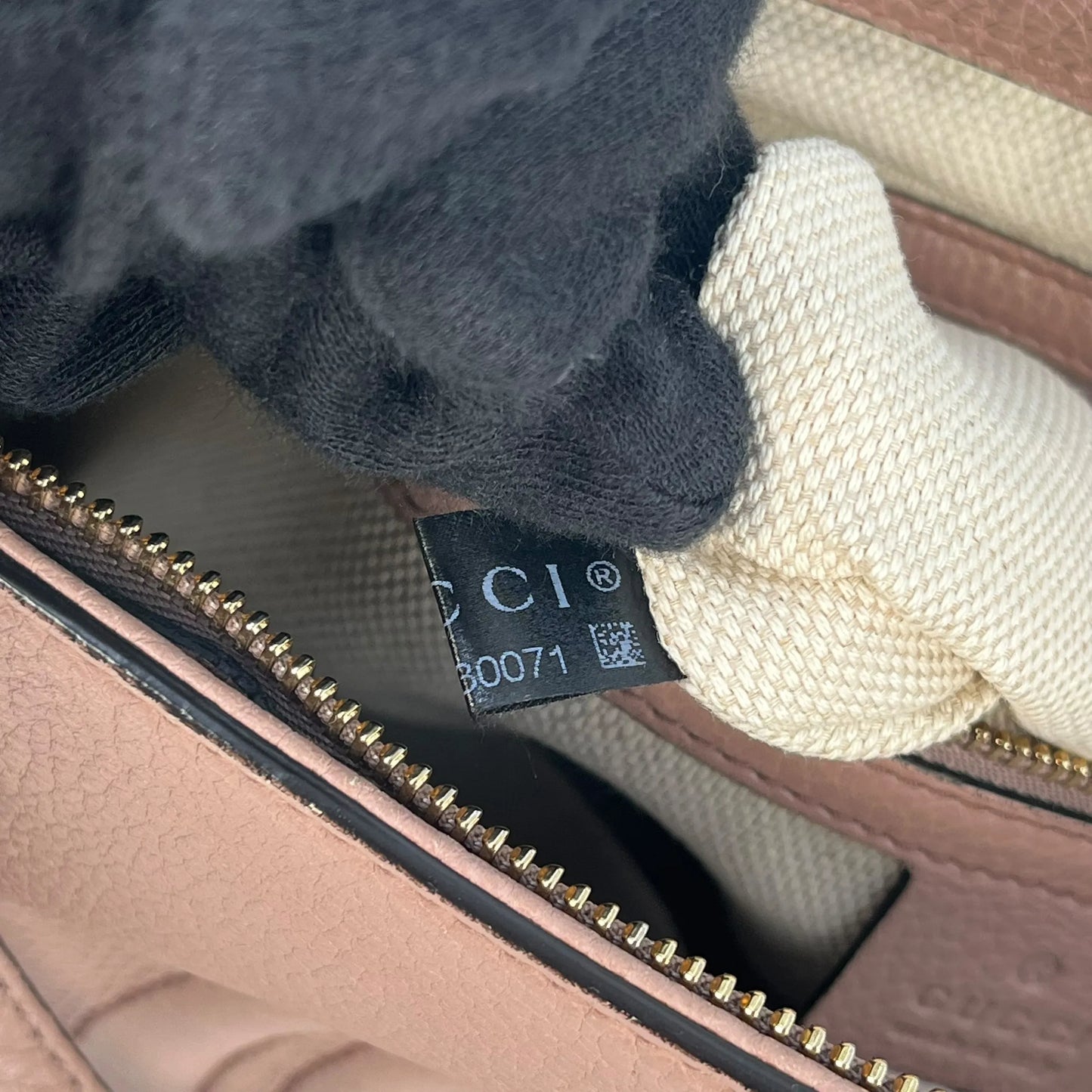 GUCCI Soho Interloking Tote Bag Shoulder Bag - Pink