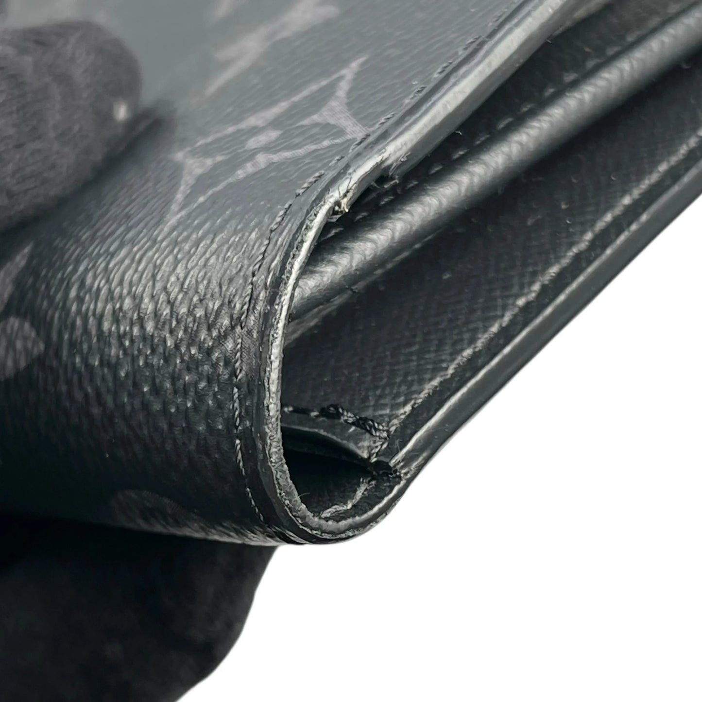 Louis Vuitton Monogram Eclipse Canvas Long Wallet - Black