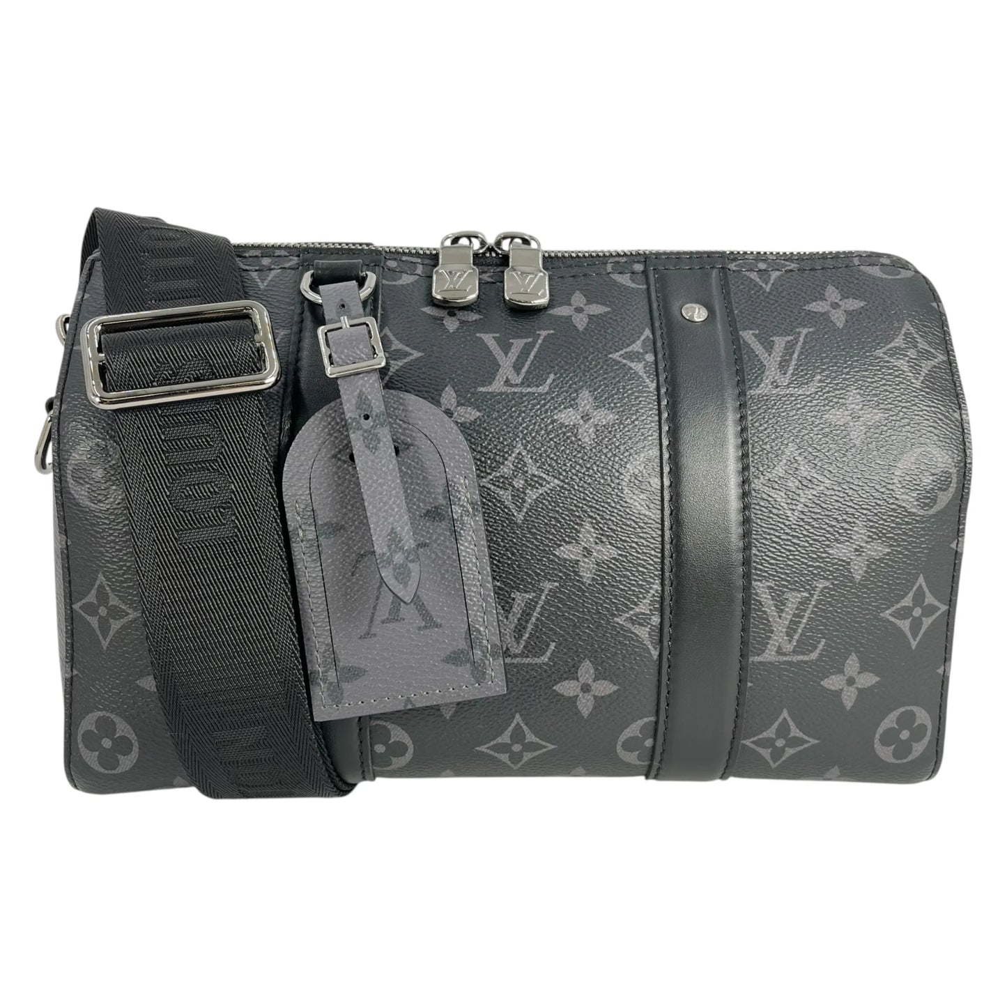 Louis Vuitton City Keepall Bandouliere Shoulder Bag - Black Gray