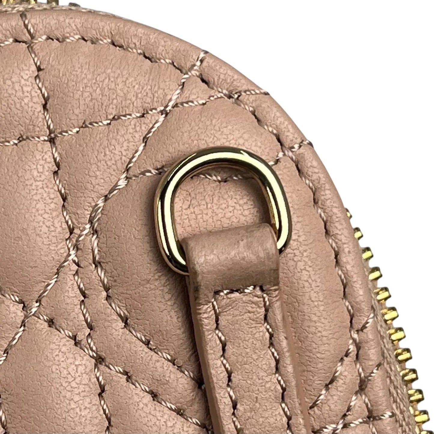 Dior Lady Dior Call’in Phone Case Cannage Lambskin Shoulder Bag - Pink