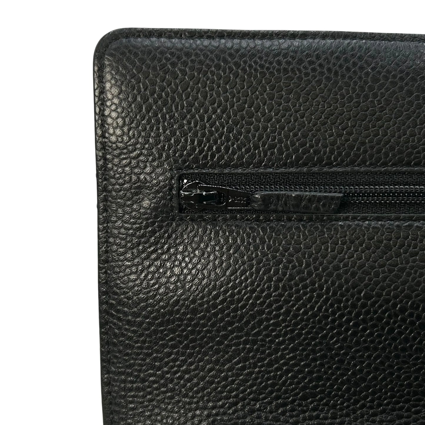 CHANEL Materasse Caviarskin Chain Wallet - Black - 34883