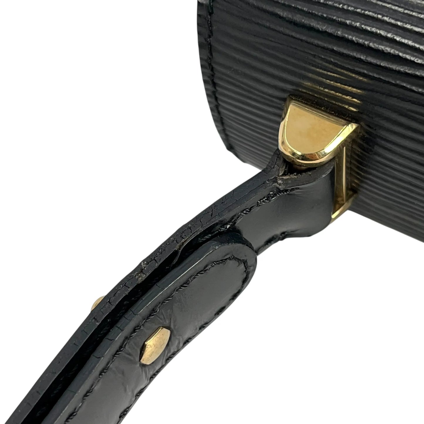 Louis Vuitton Tlisitt Epi Leather Shoulder Bag - Black