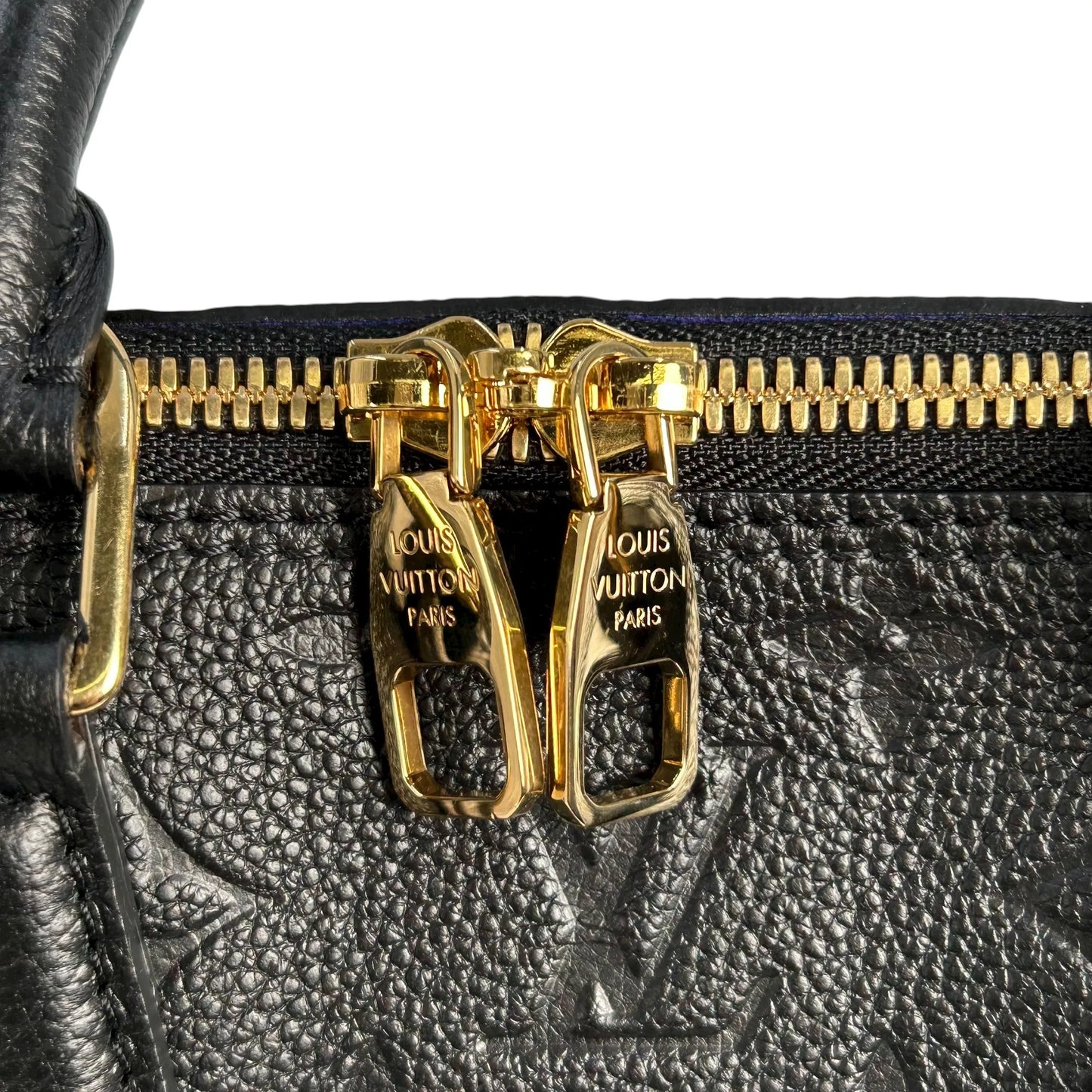 Louis Vuitton Neo Alma PM Monogram Empreinte Hand Bag - Black × Purple