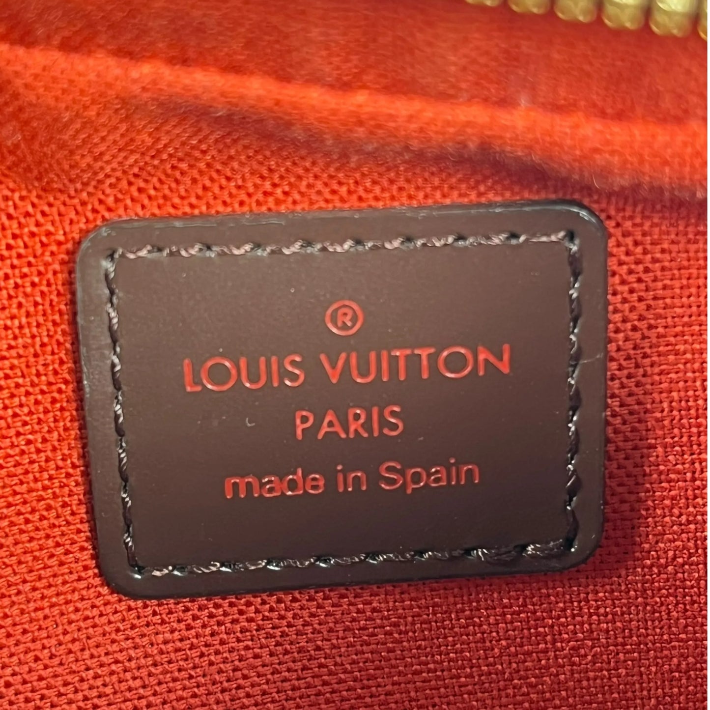 LOUIS VUITTON Geronimos Damier Ebene Waist Bag Body Bag - Brown