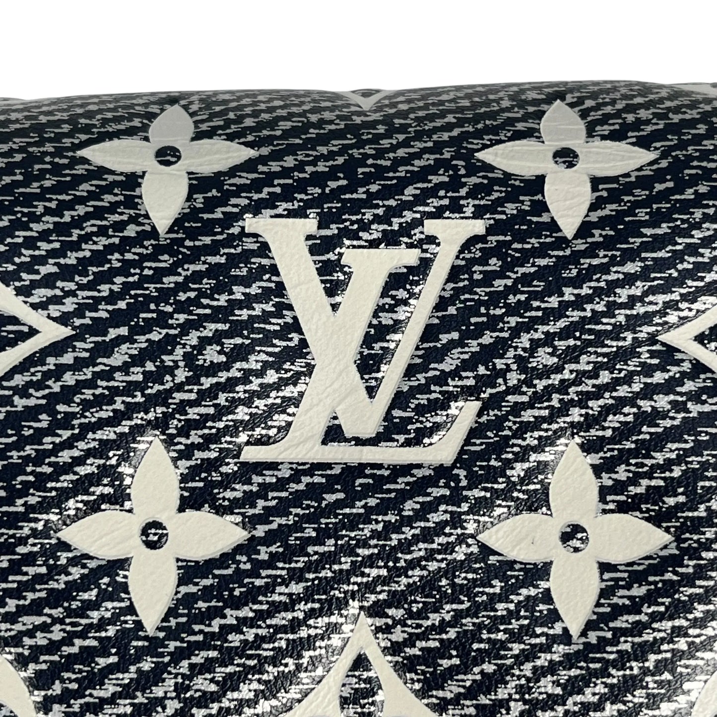 LOUIS VUITTON Portefeuille Lou Monogram Compact Wallet - Navy