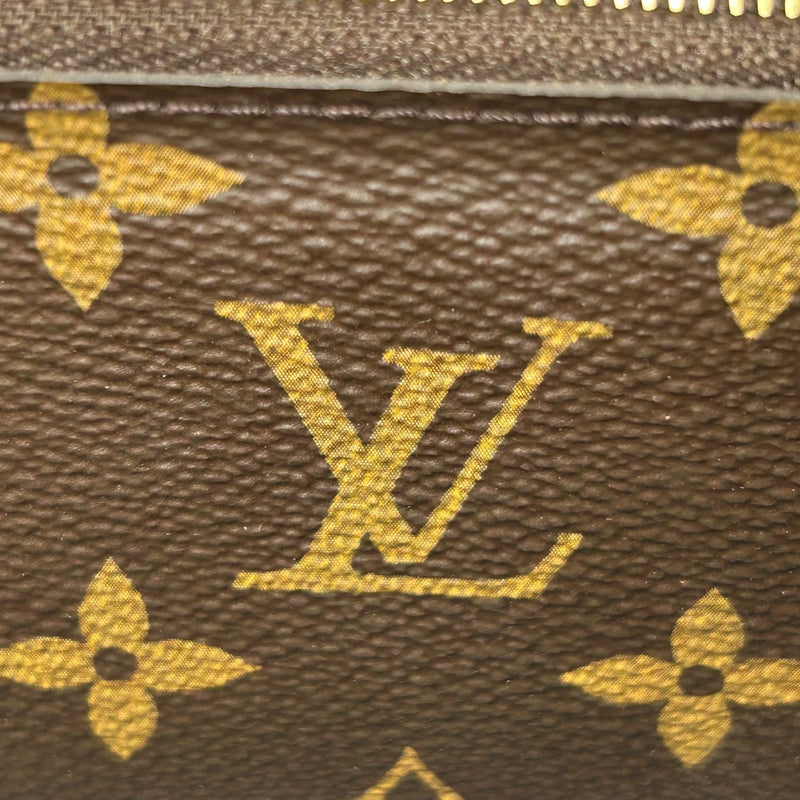 LOUIS VUITTON Portefeuille Miroir Bicolor Vernis Long Wallet - Darkbrown × Red