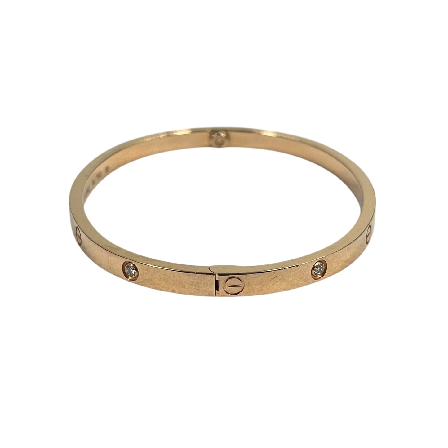 Cartier Half Diamond Love Bracelet