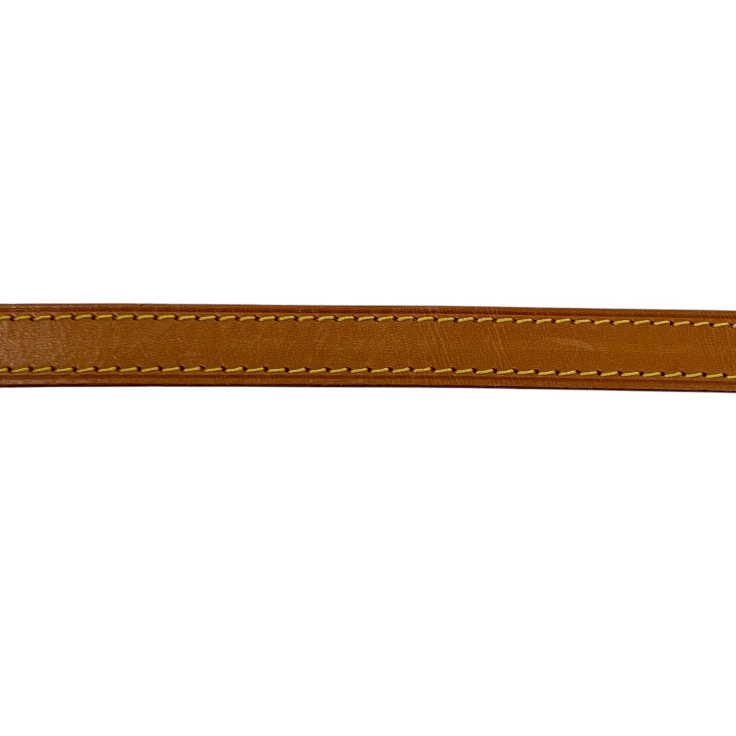 Louis Vuitton Brown Cowhide Leather Strap